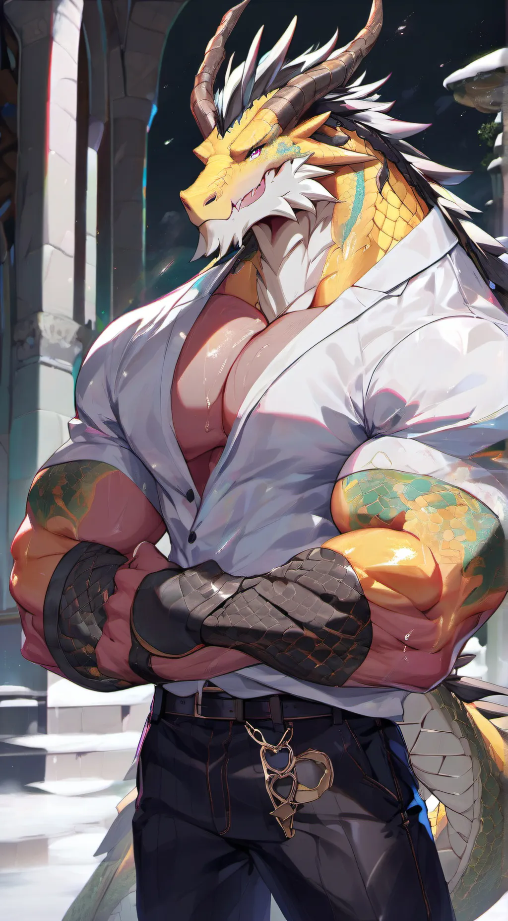 ai character: Matt background