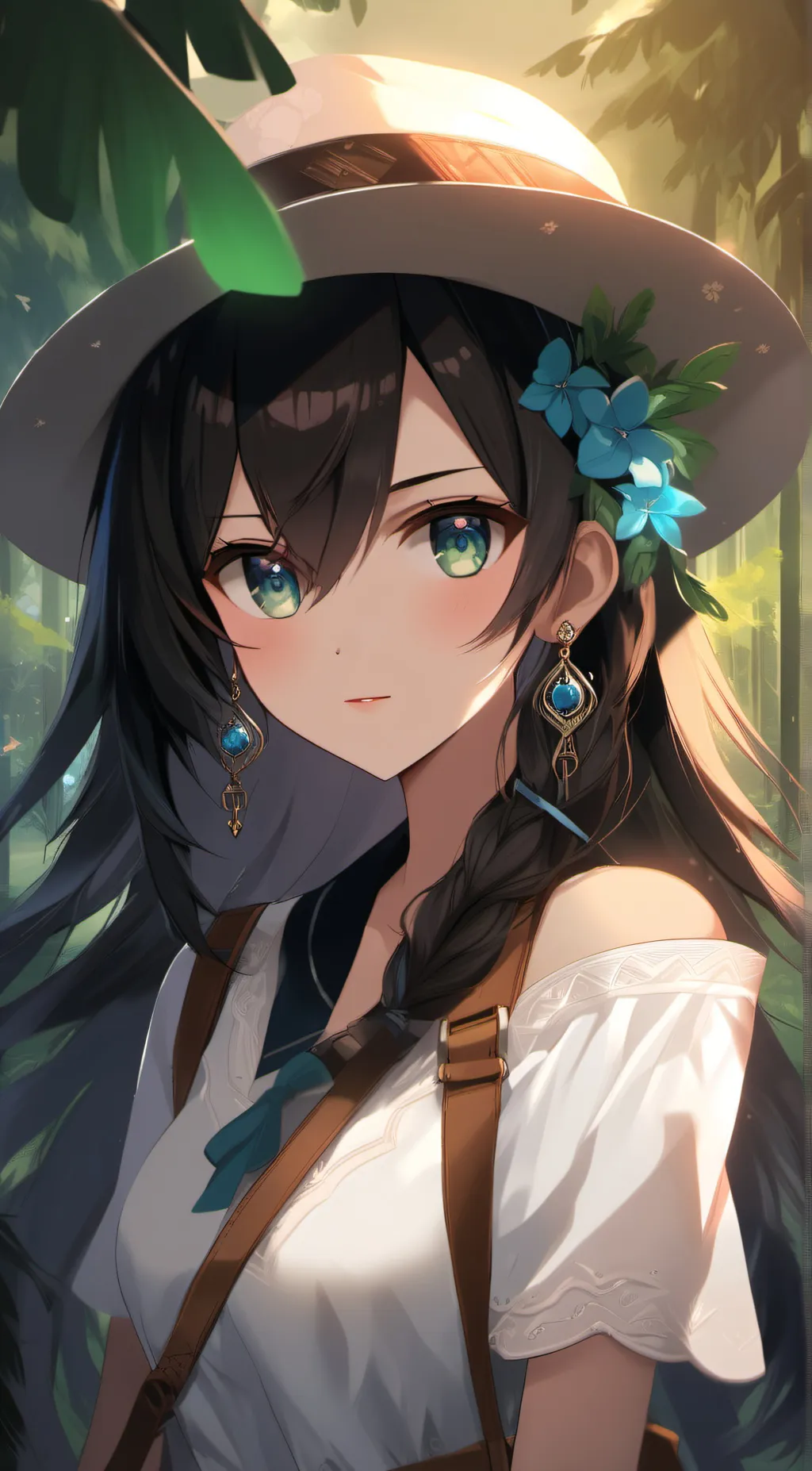 ai character: Mina  background