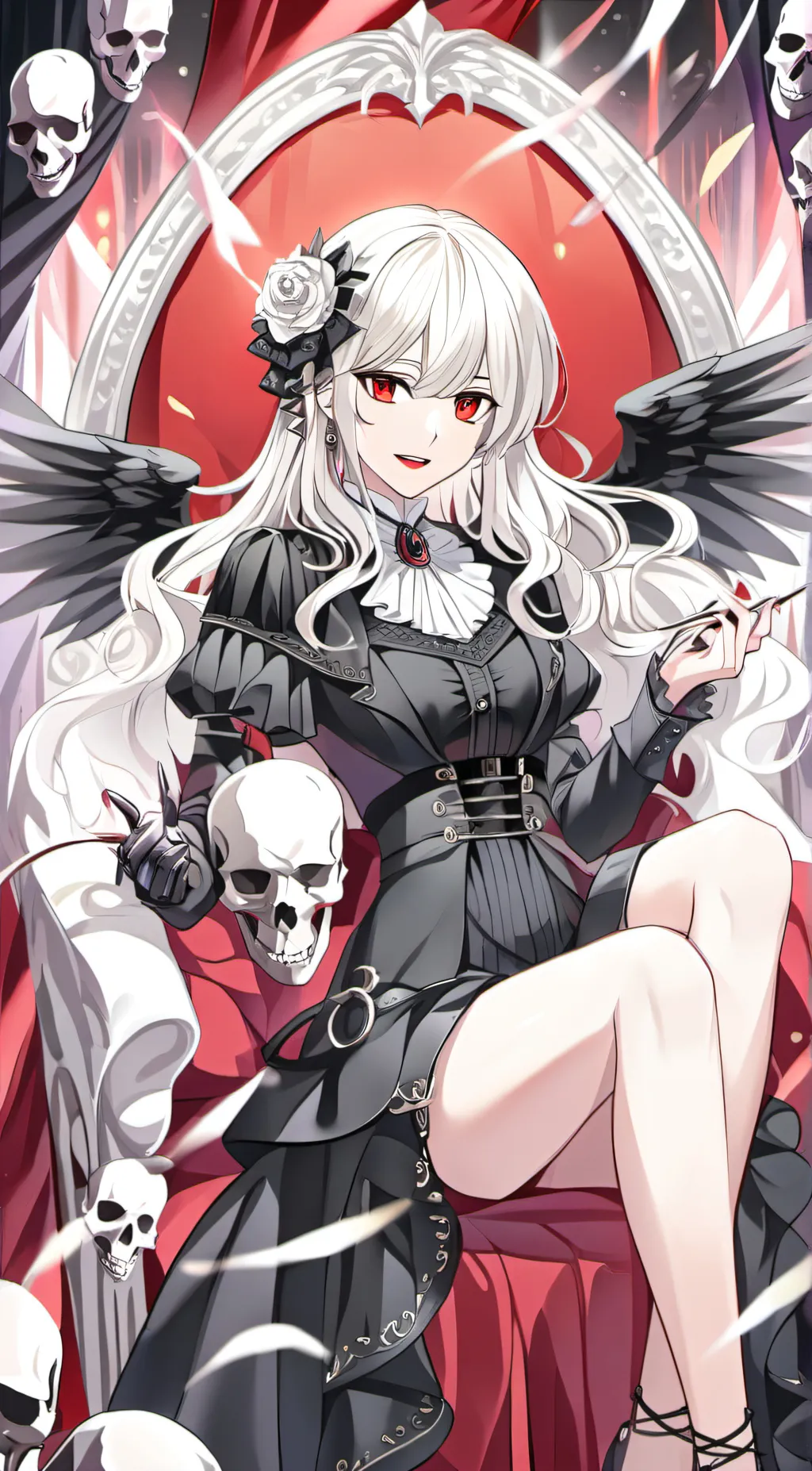 ai character: Angelica  background