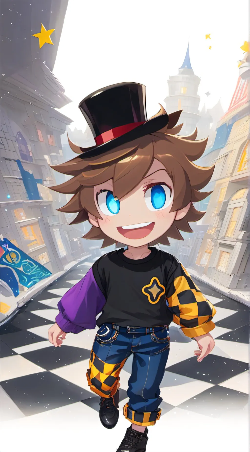 ai character: 1992CartoonNetwork background