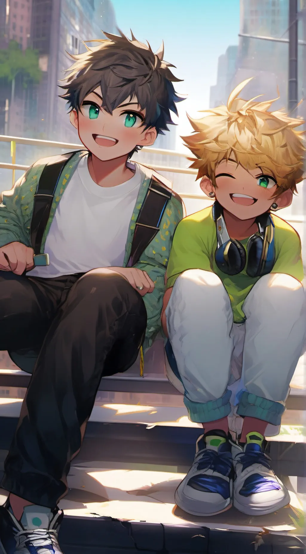 ai character: Kaine background