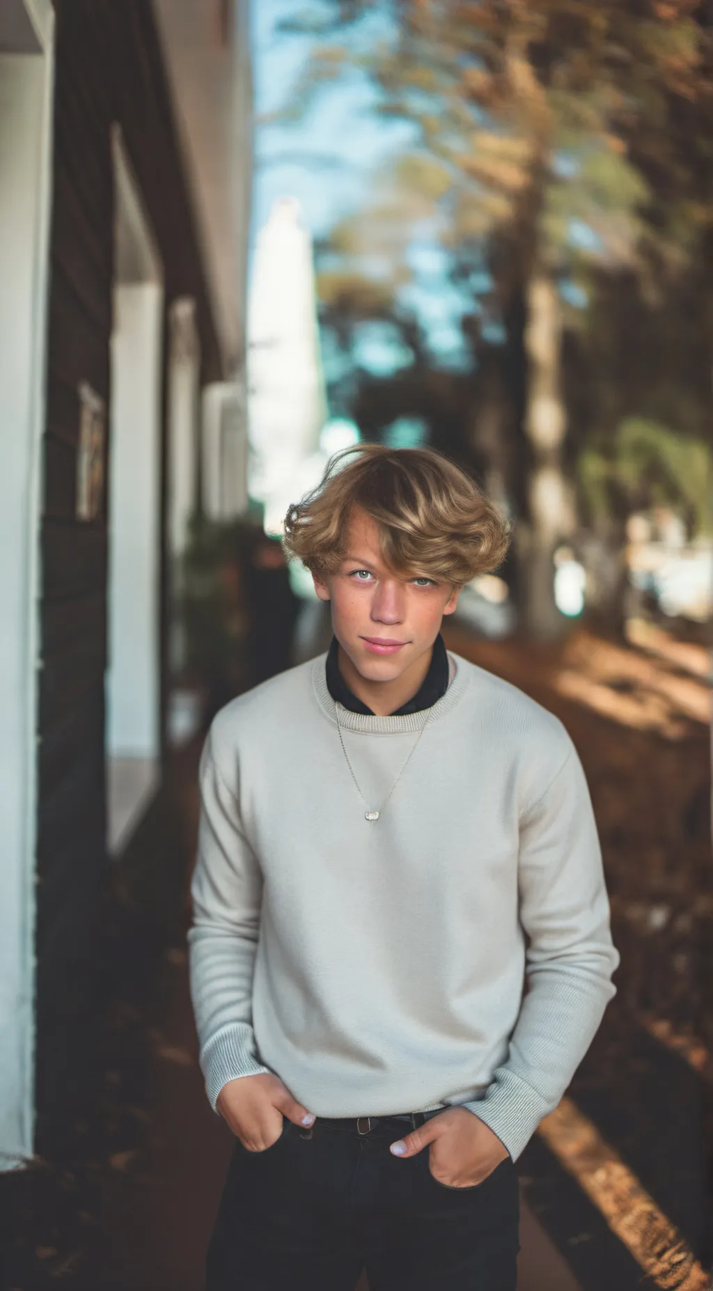 ai character: Mark background