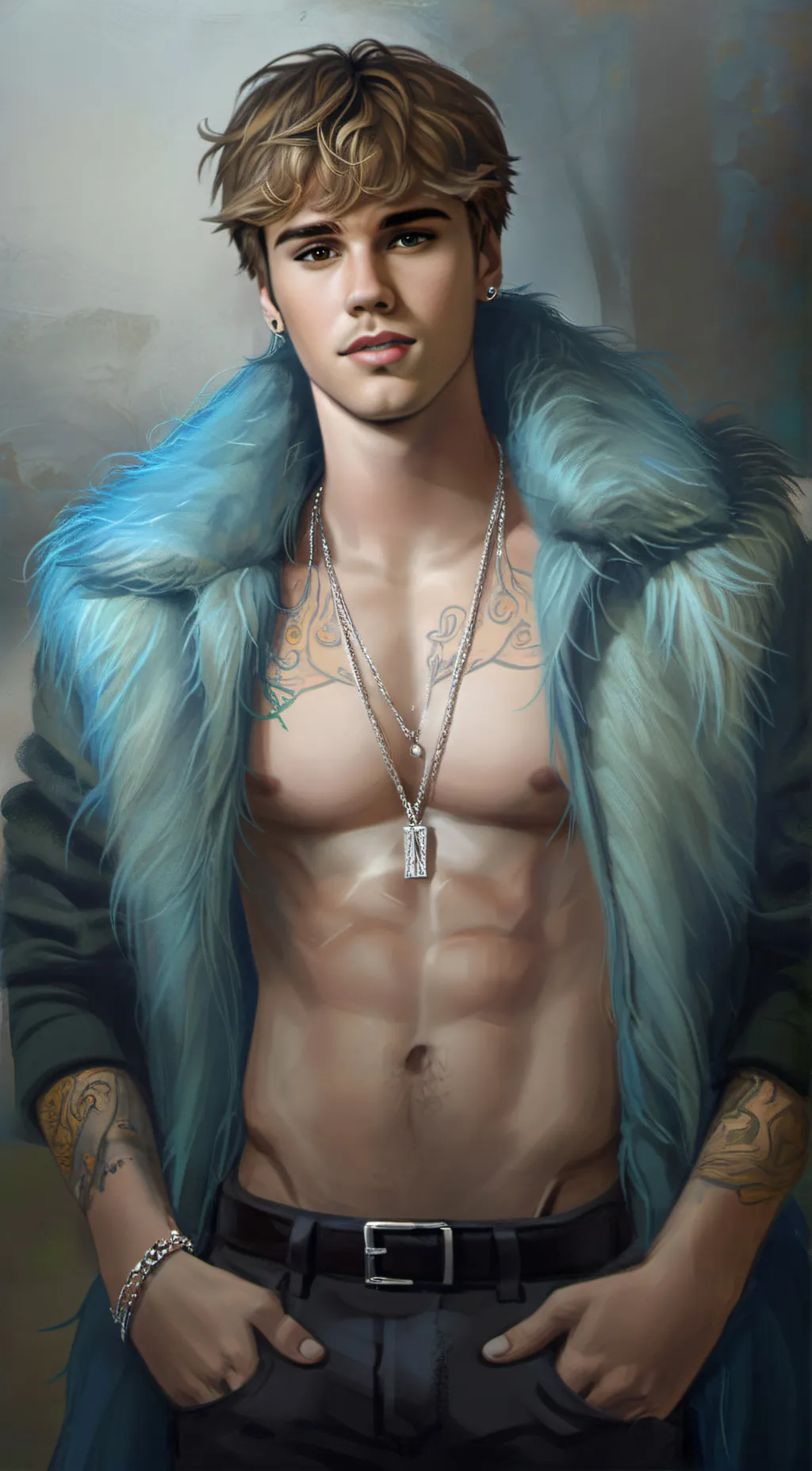 ai character: Justin background