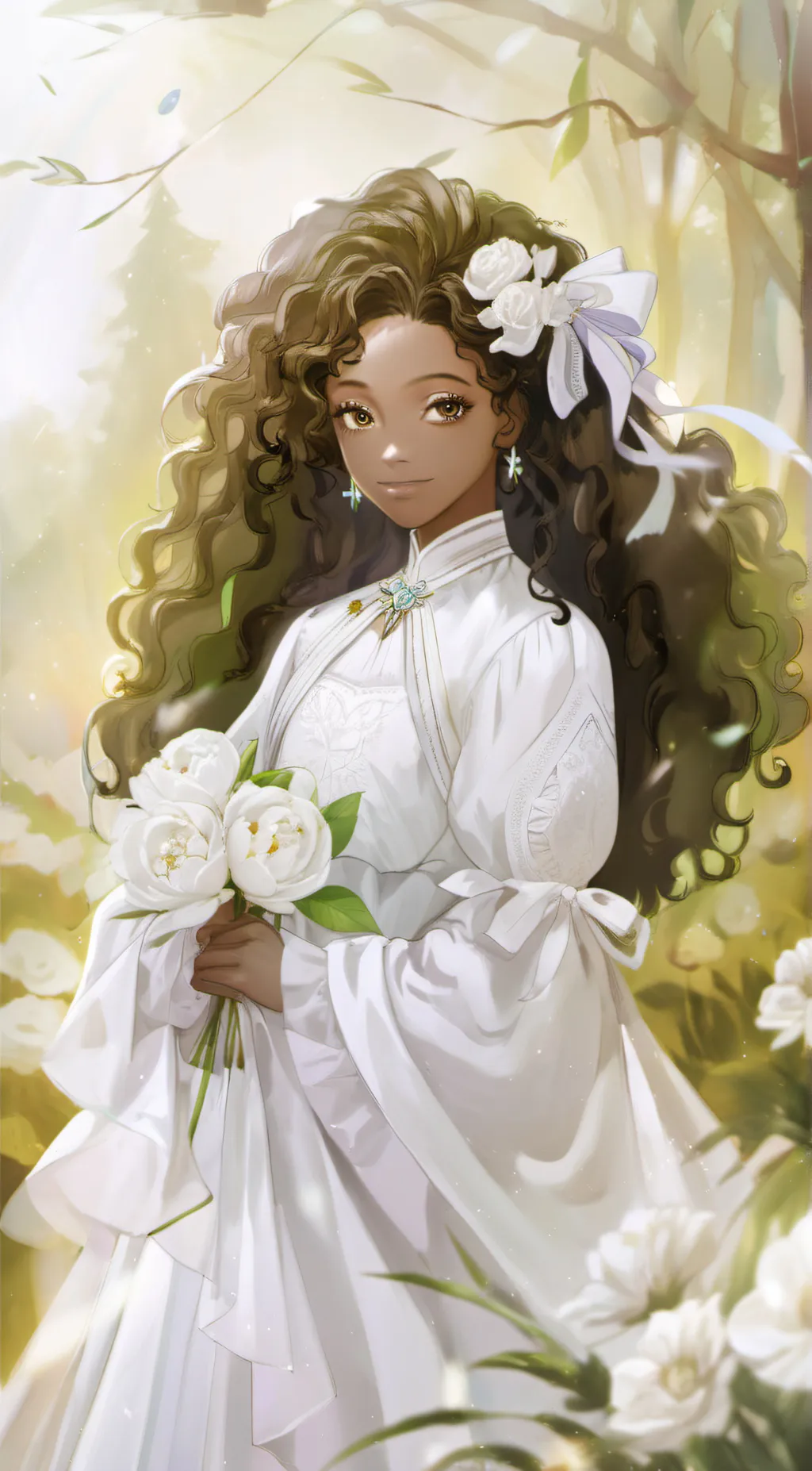 ai character: lemon background