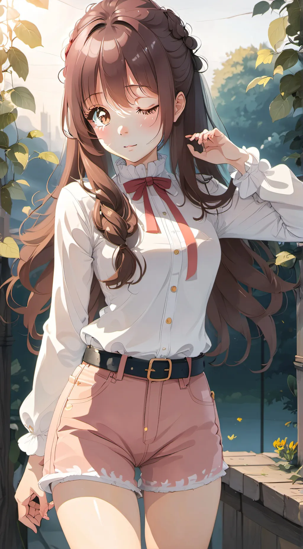 ai character: victoria background