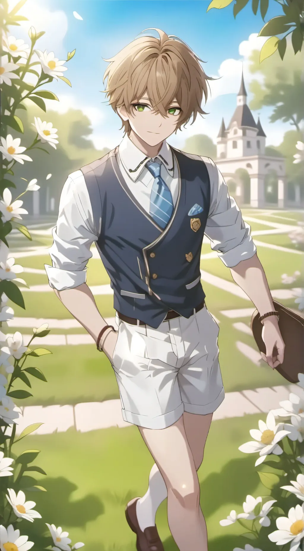 ai character:   David  background