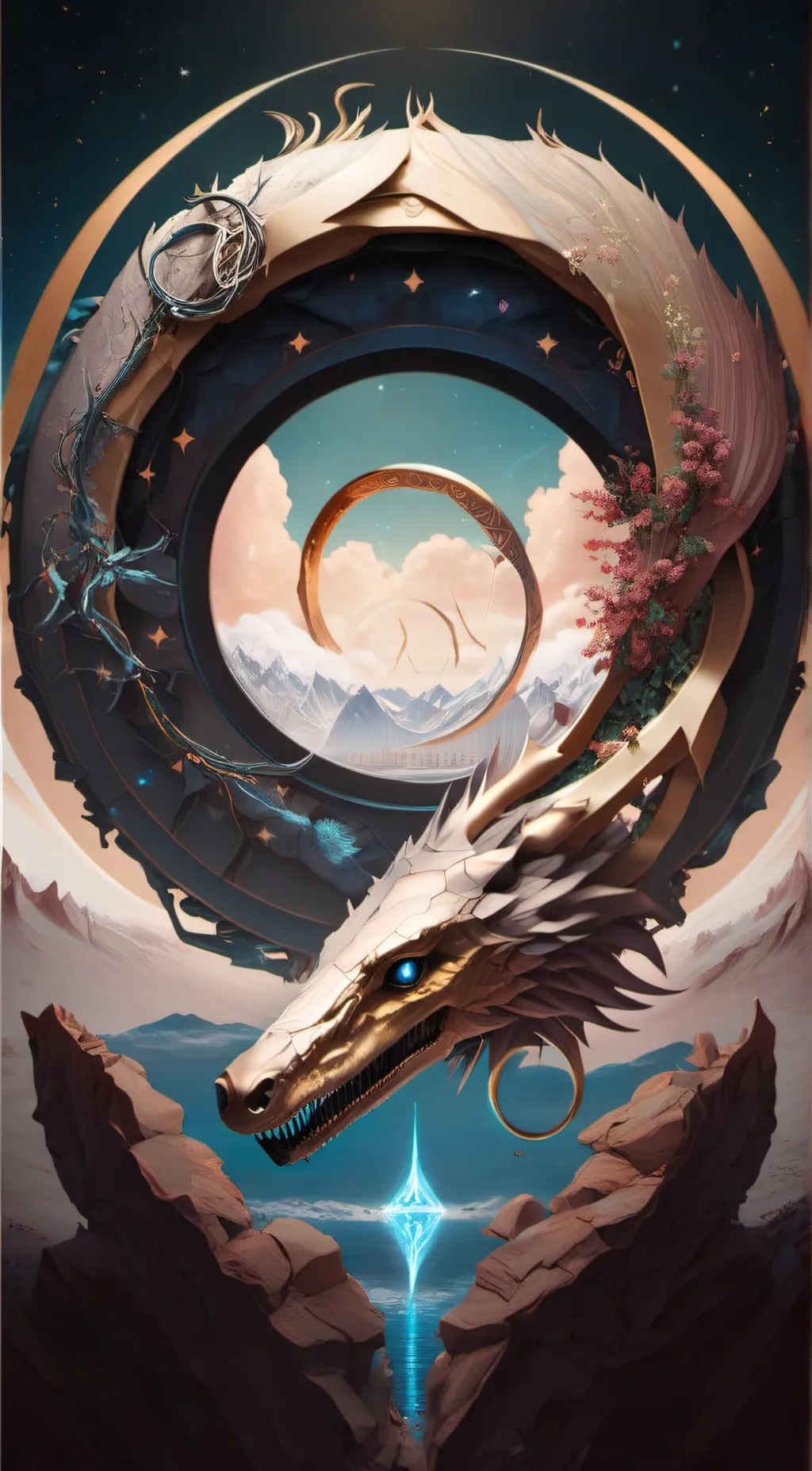 ai character: The Ouroboros background