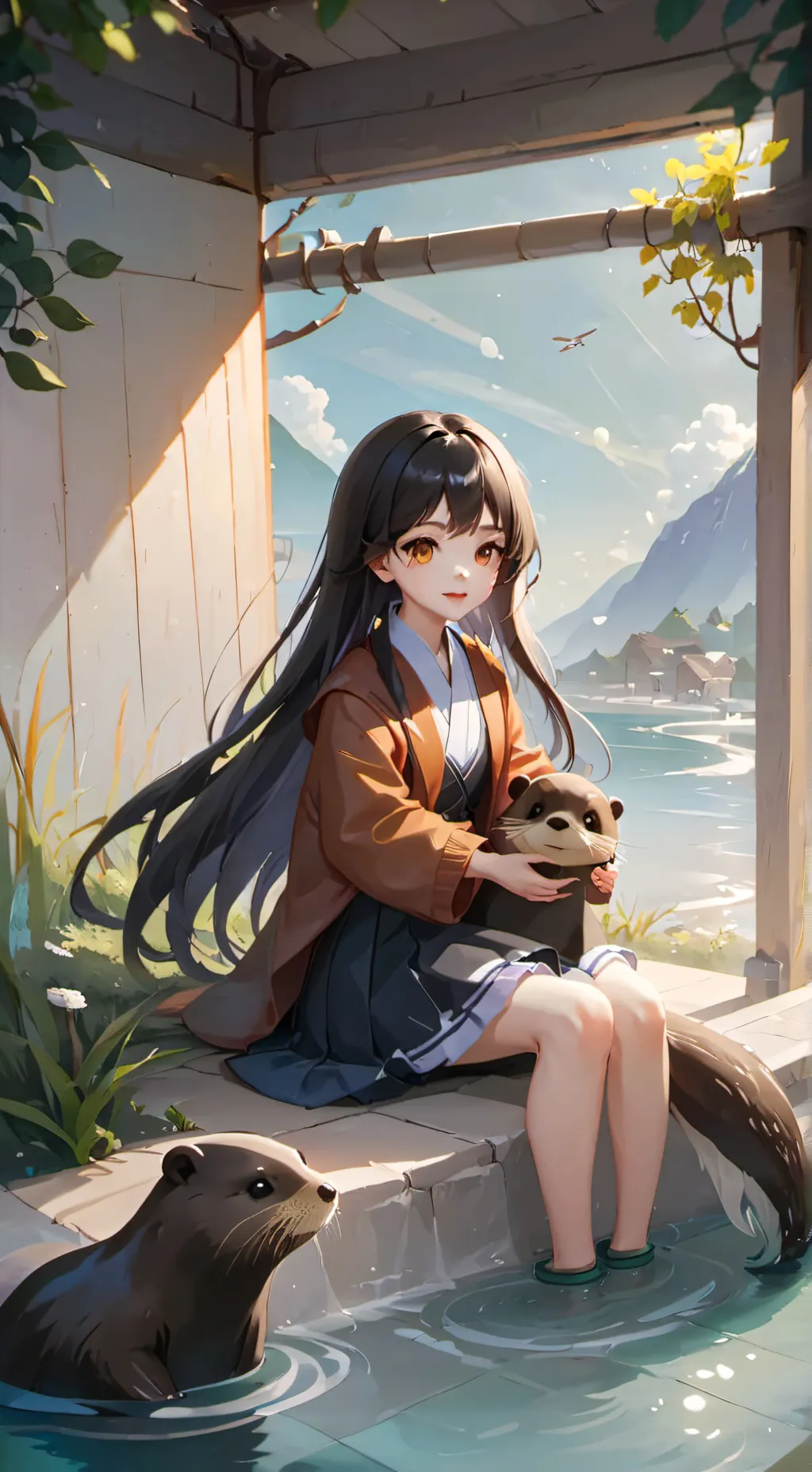 ai character: Anastasia  background