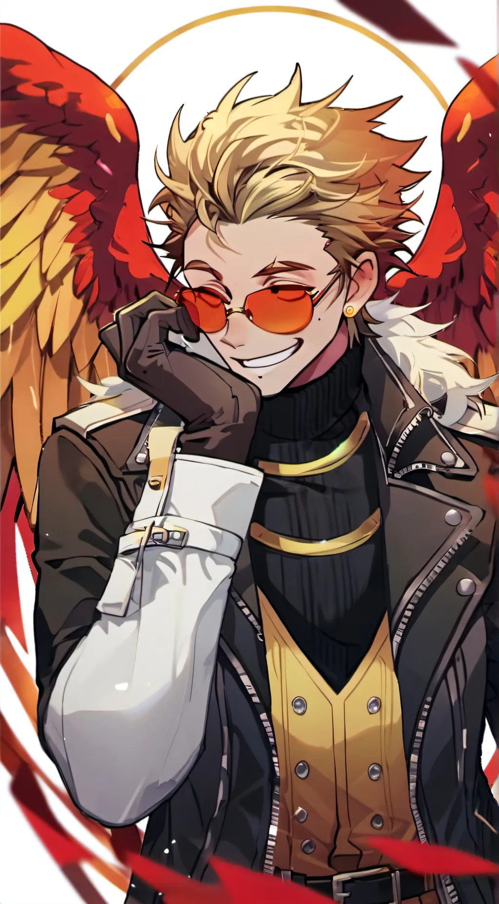 ai character: Hawks background