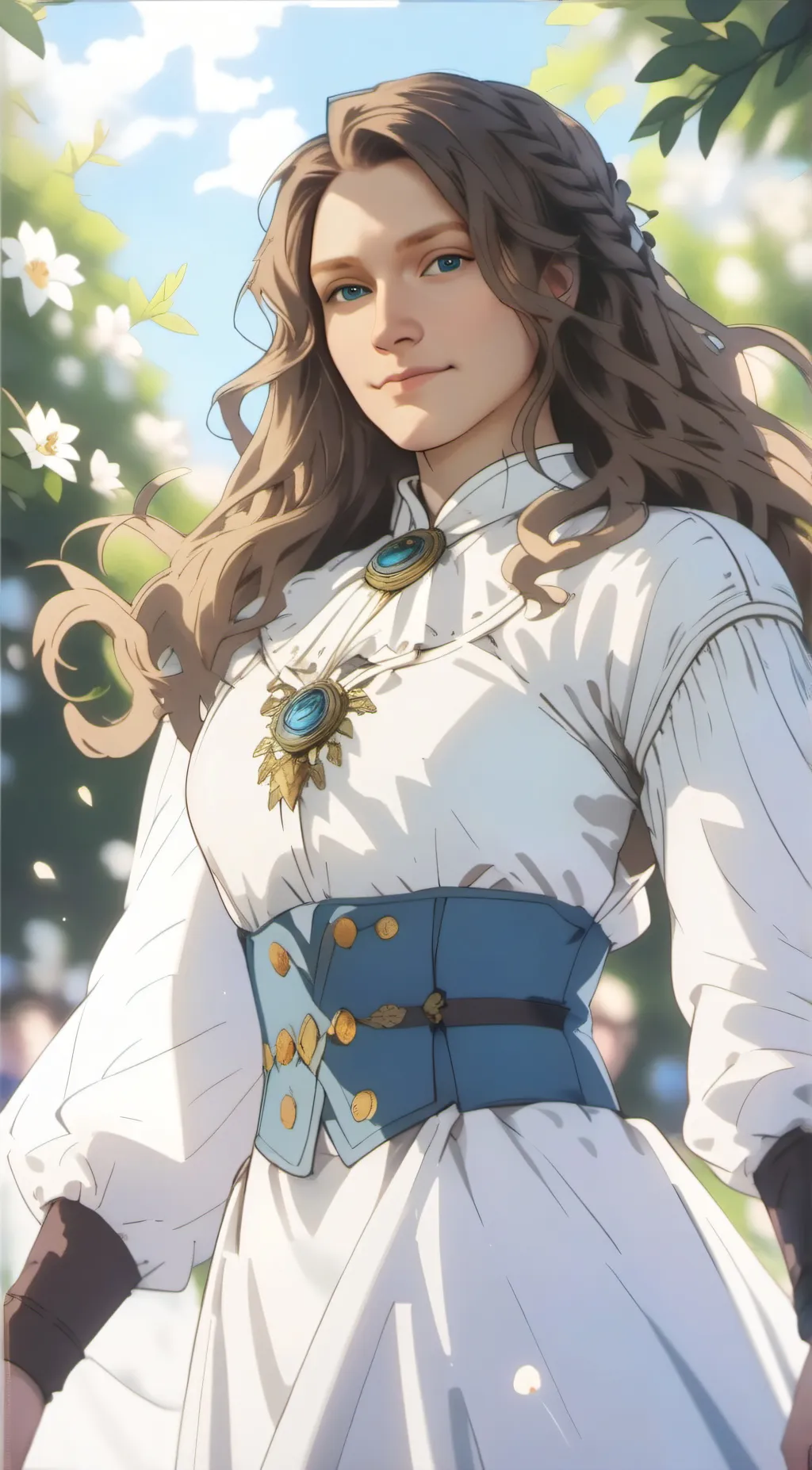 ai character: Aria background