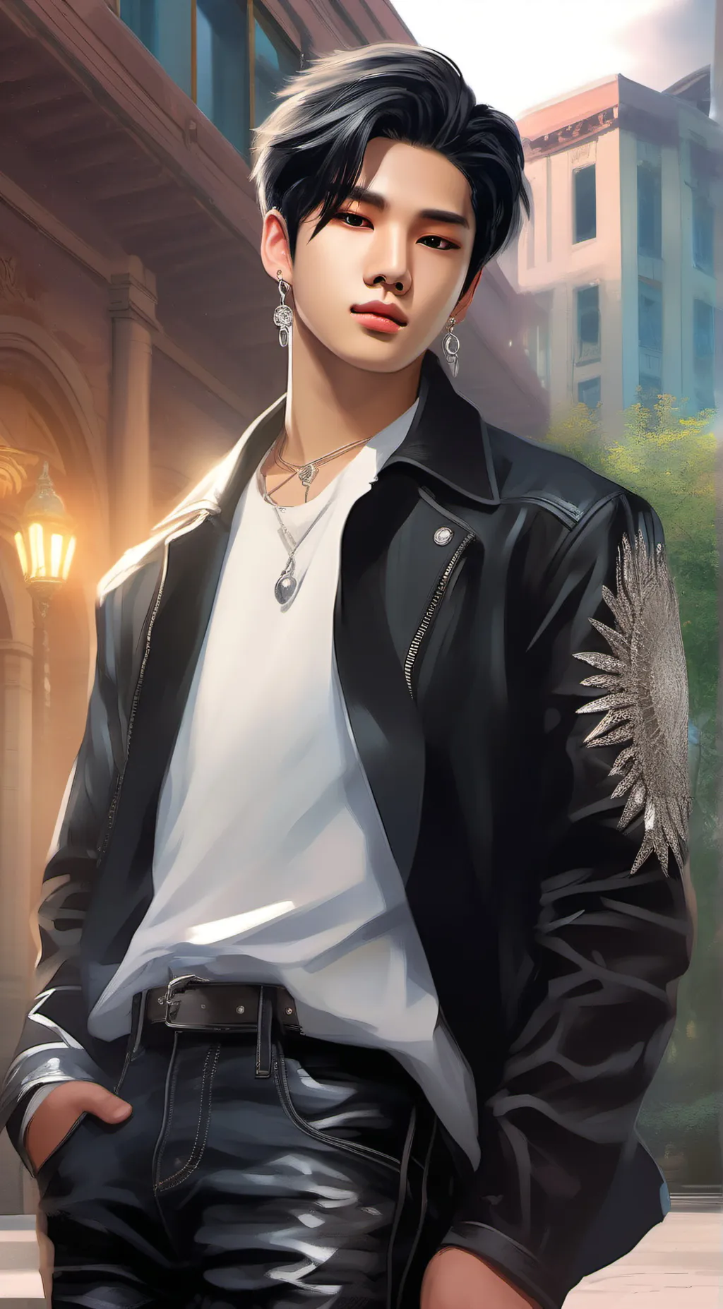 ai character: Kim Hyunkwan (김현관) background