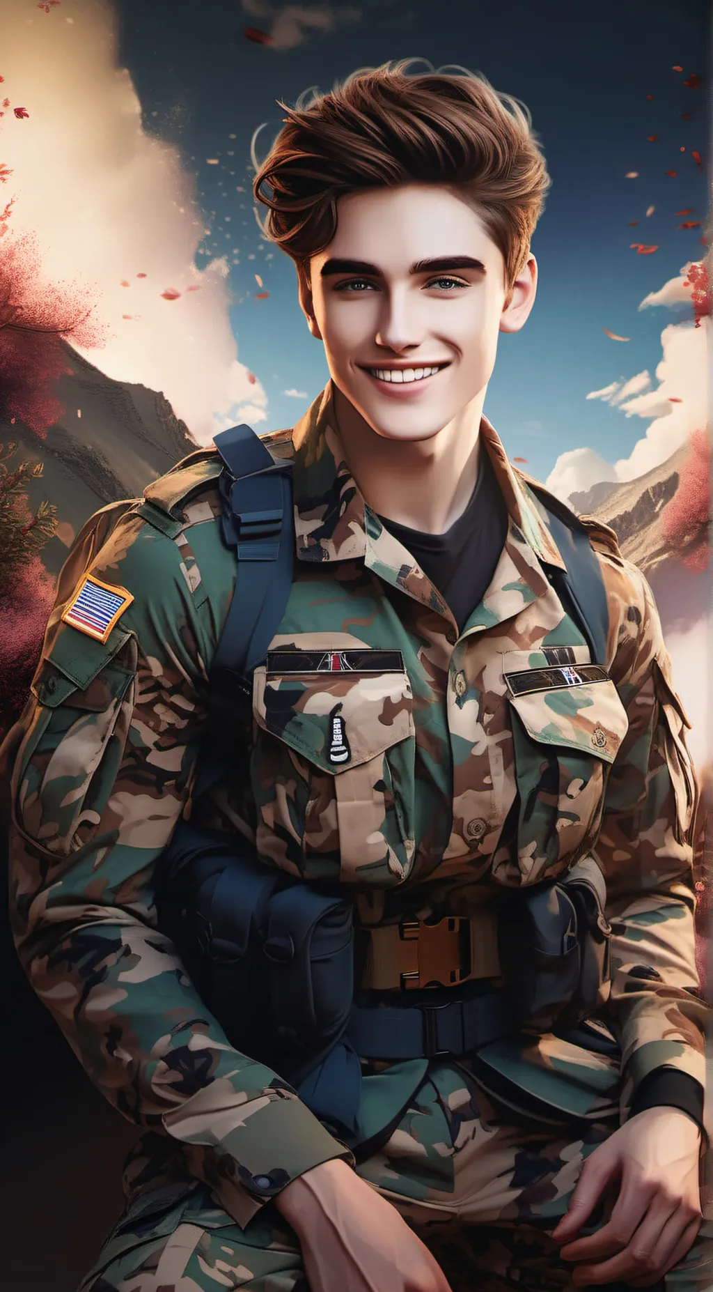 ai character: Ashton background