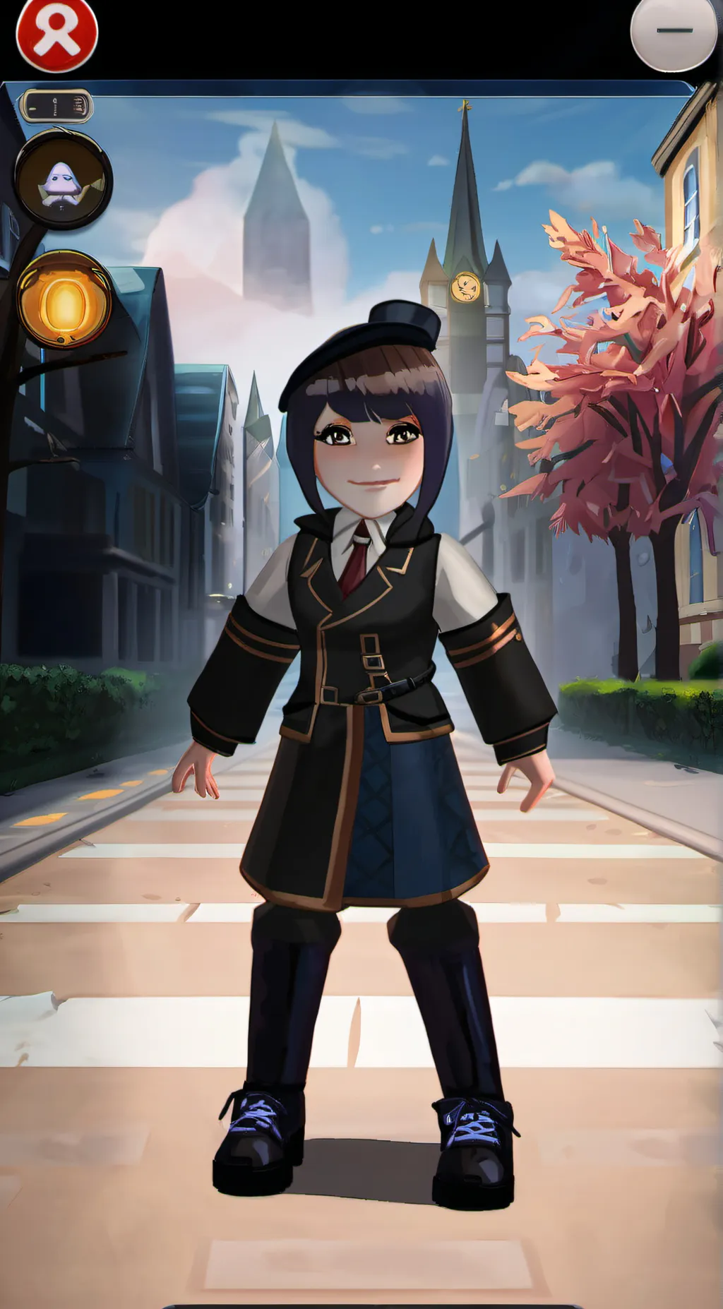 ai character: Sophia background