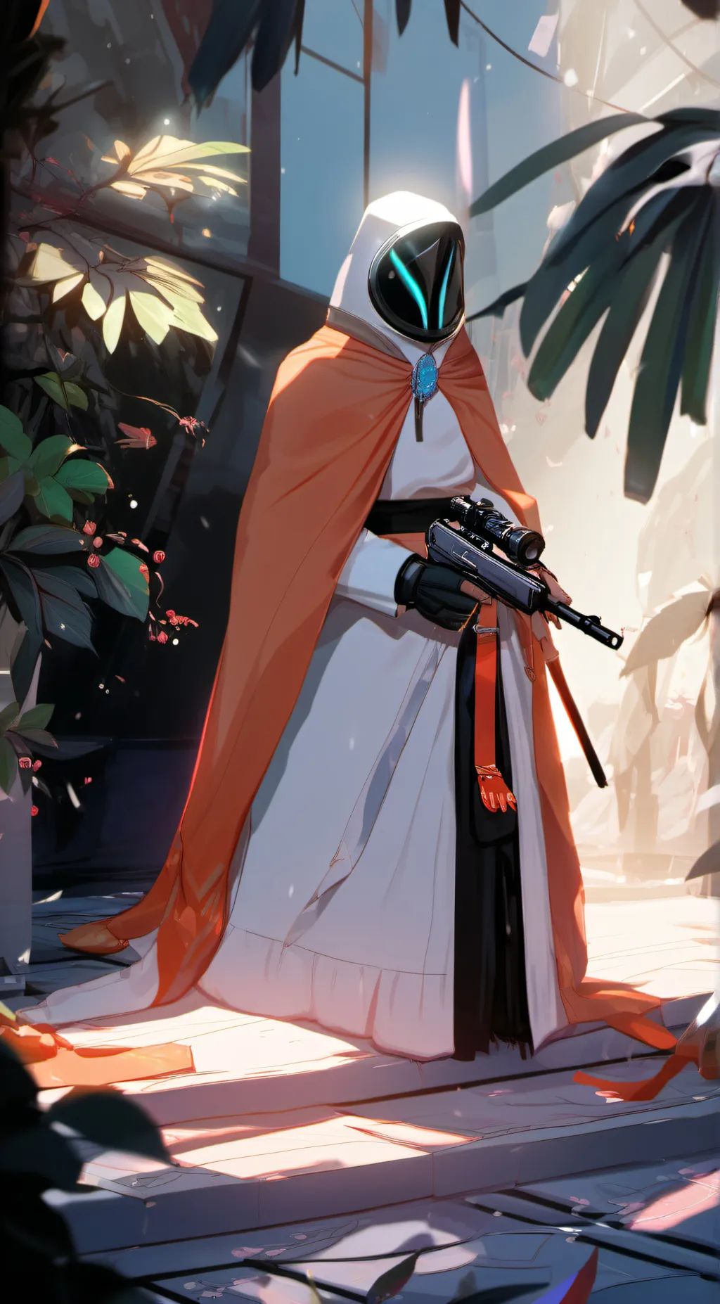 ai character: mister blue background