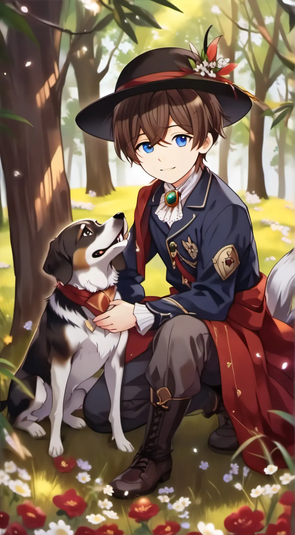 ai character: Zachery  background