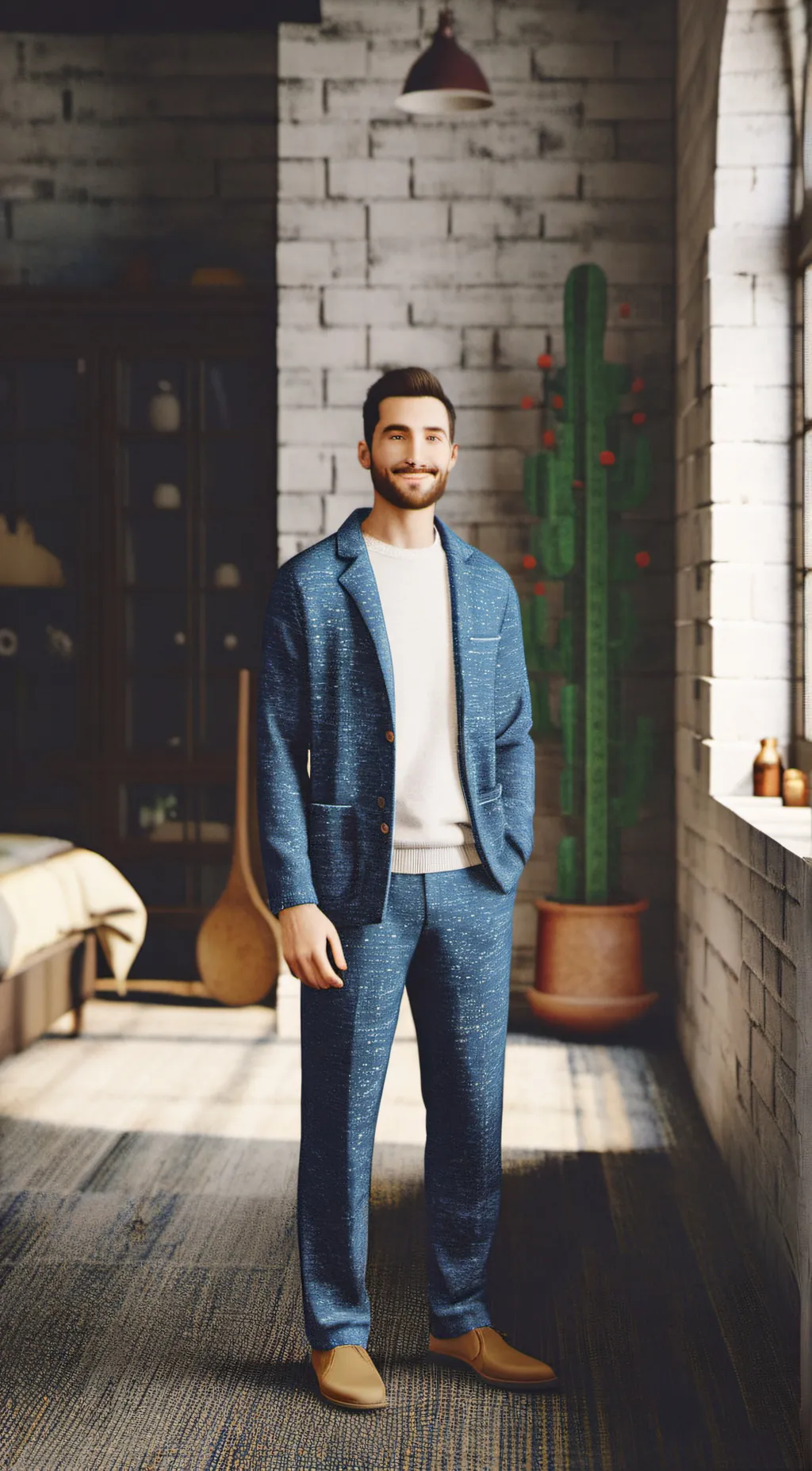 ai character: noah background