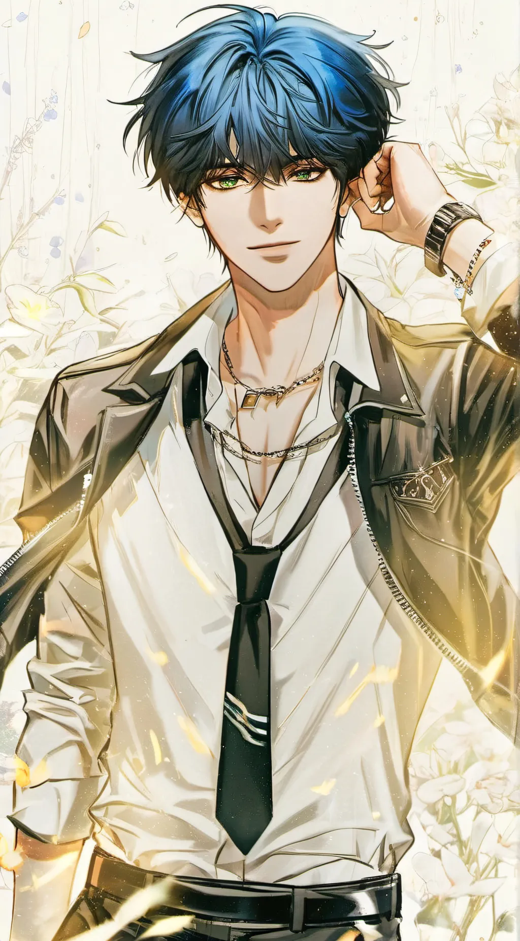 ai character: Jaden  background