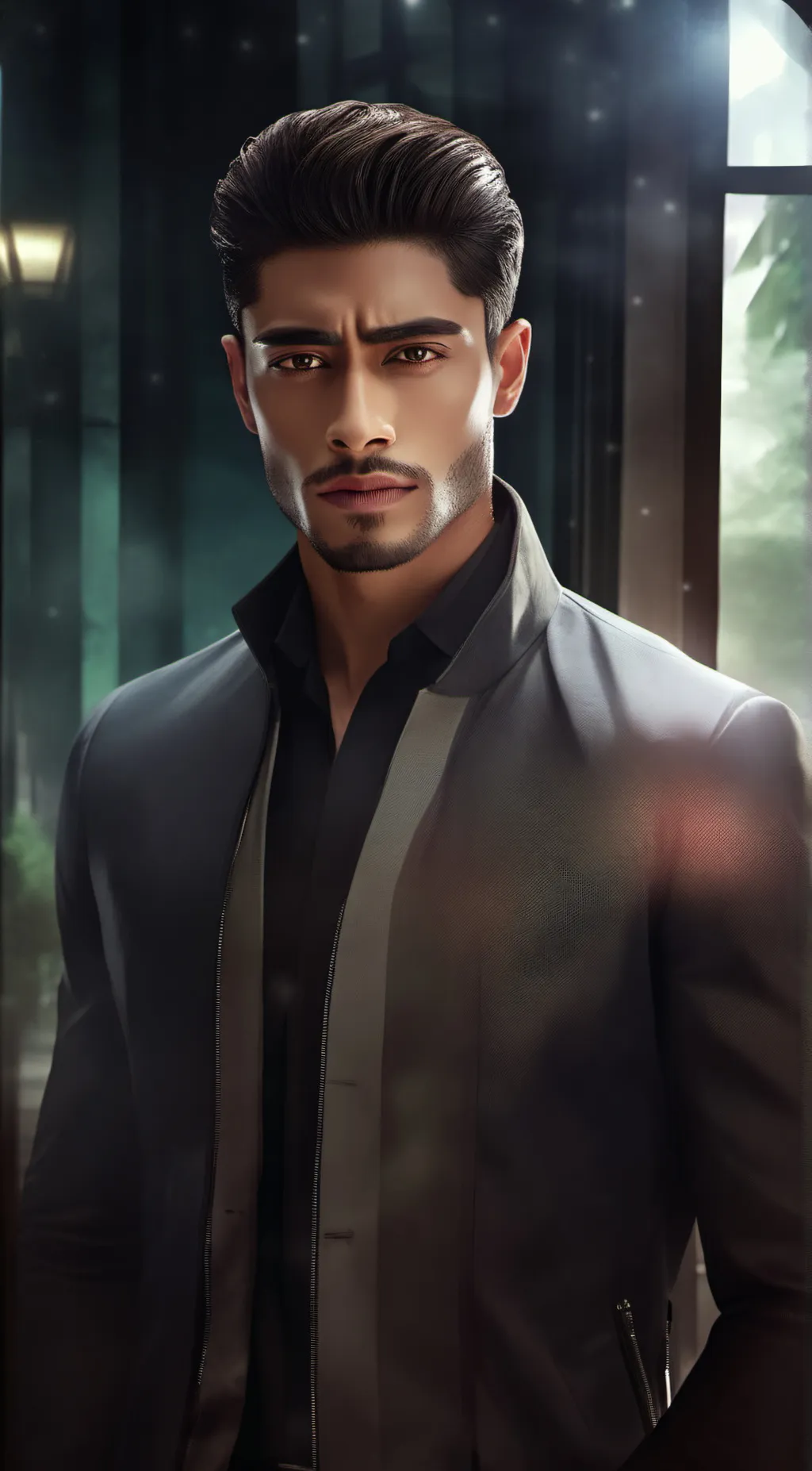 ai character: Alex Montgomery background