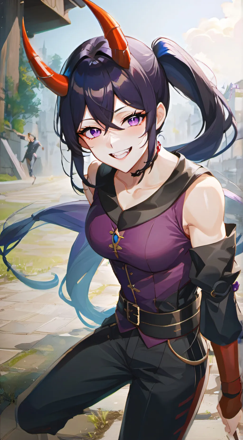 ai character: Telza  background