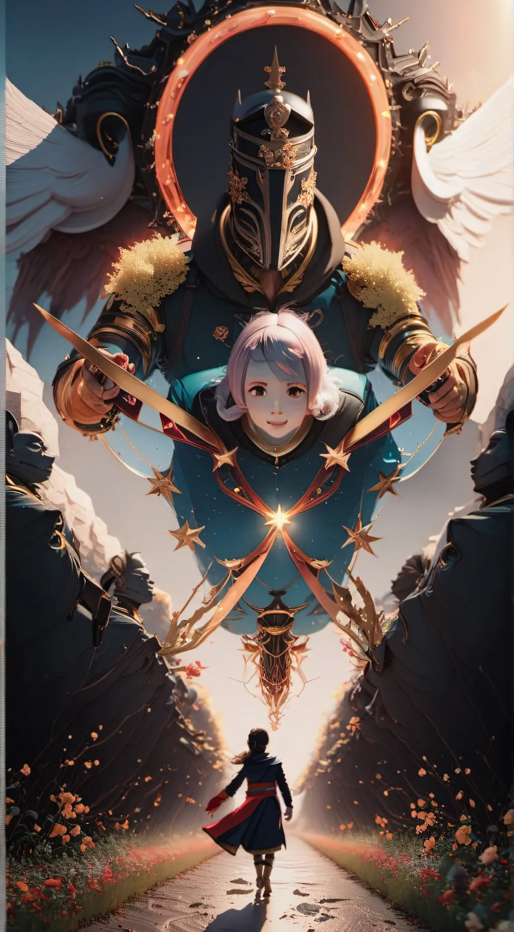 ai character: godess background