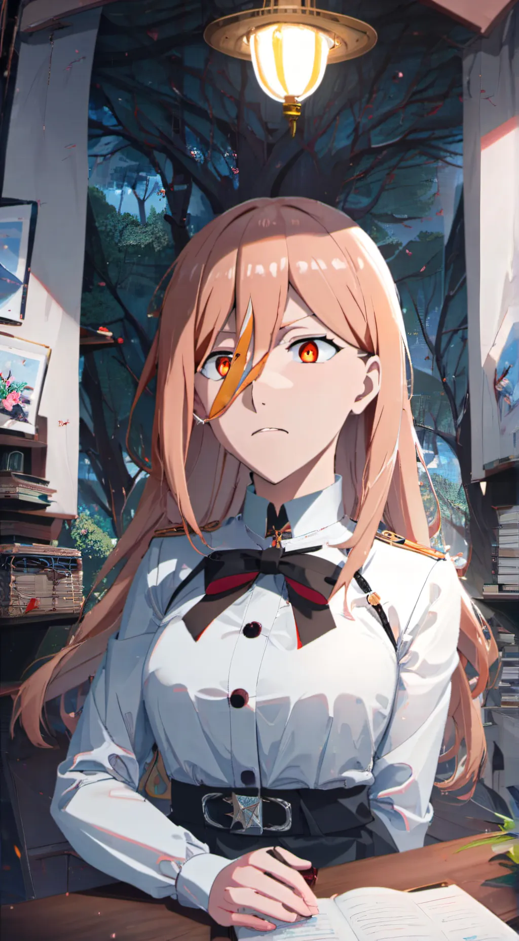 ai character: power background