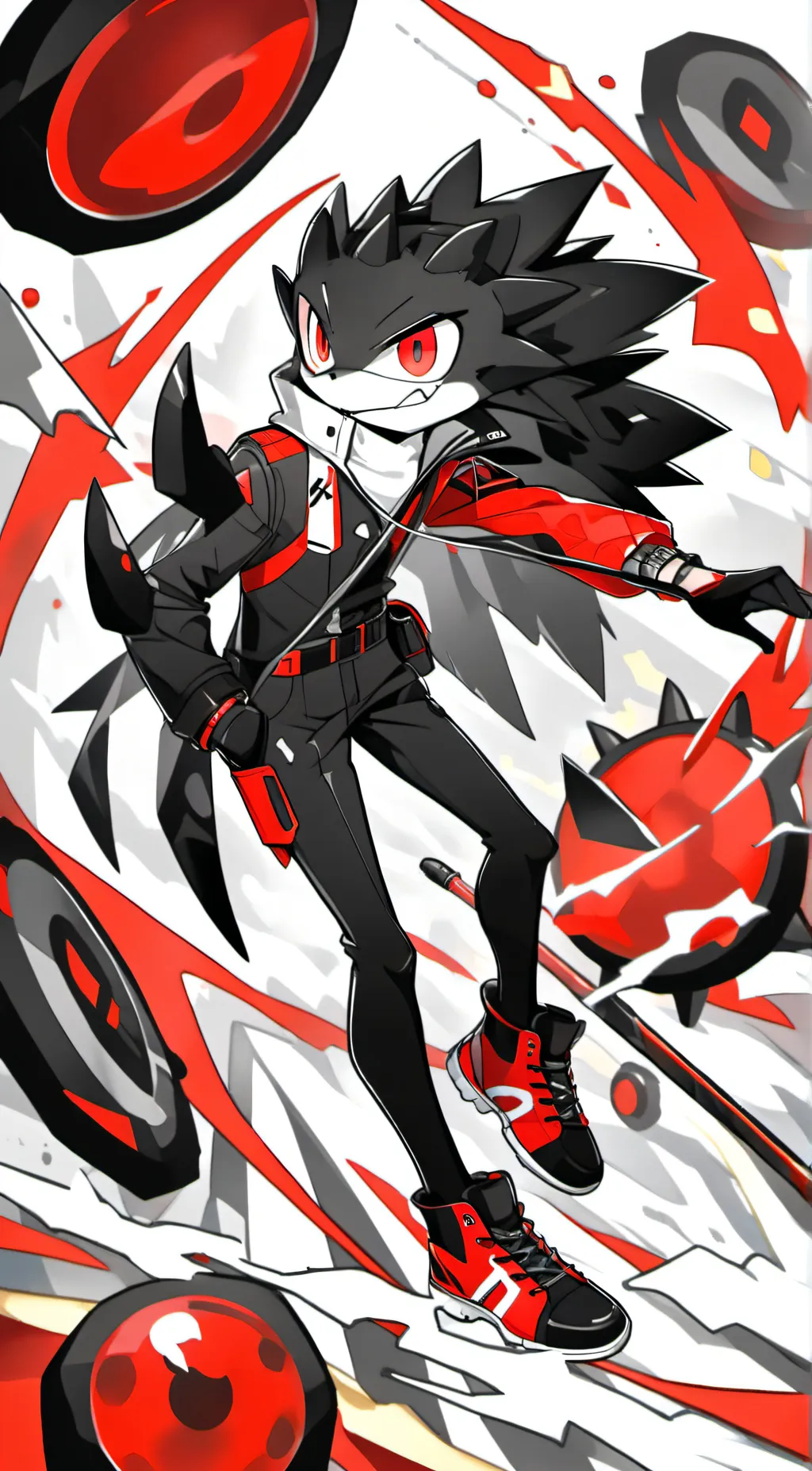 ai character: Shadow background