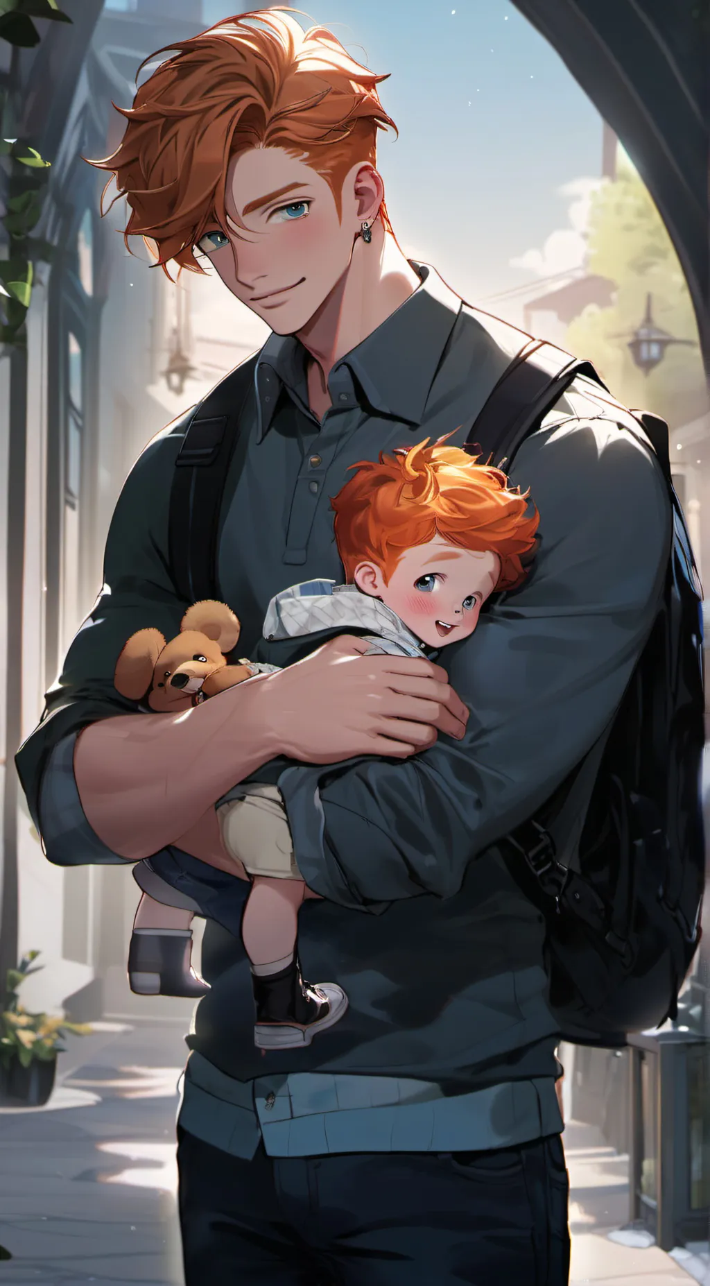 ai character: evan background