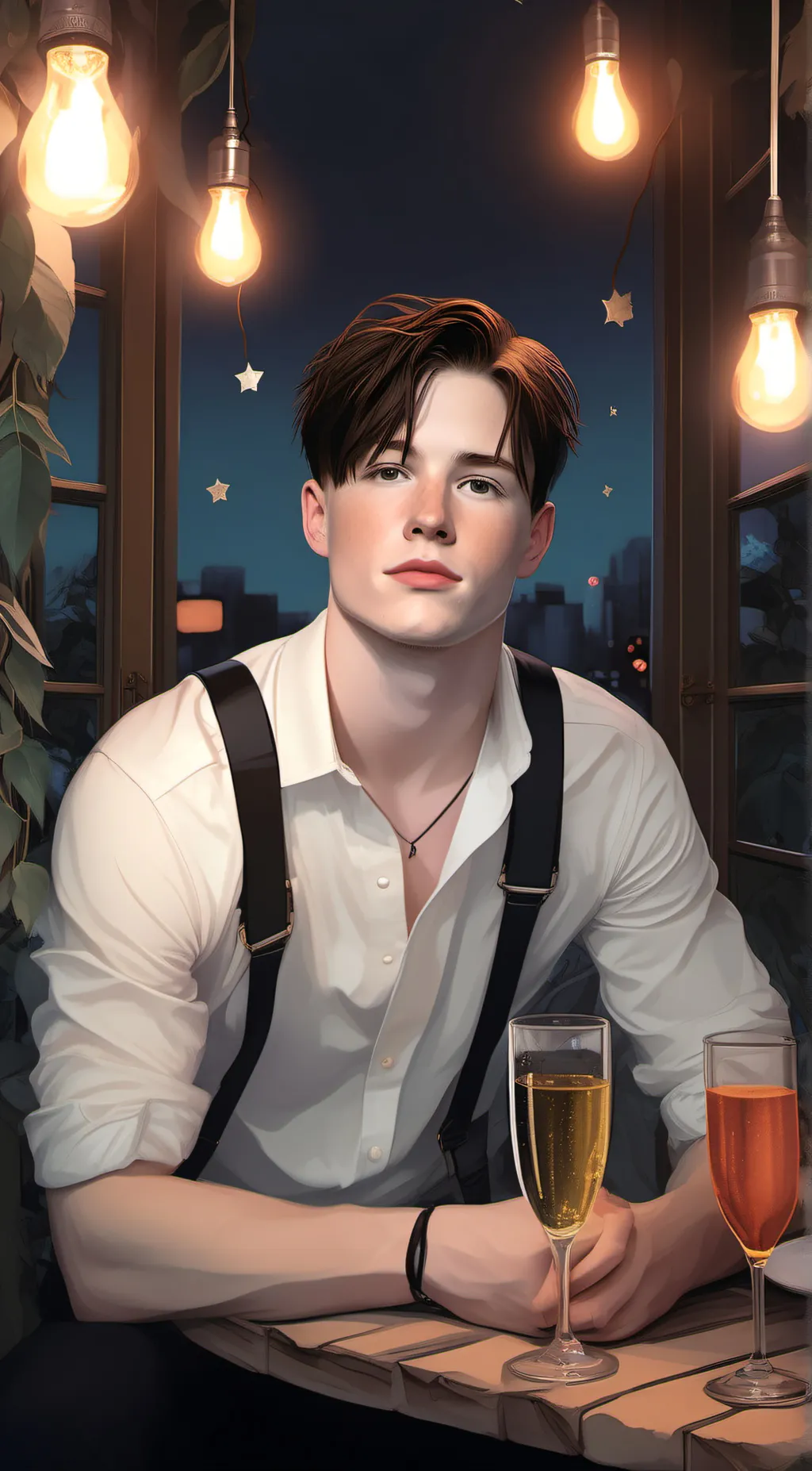 ai character: Kit Connor 2.0 background