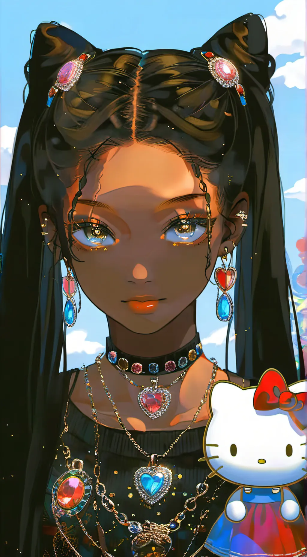 ai character: mellody background