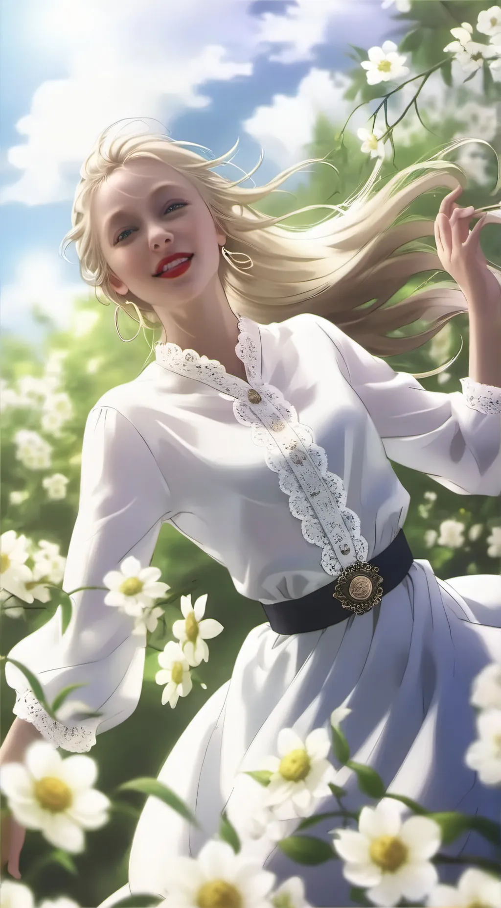 ai character: LaciemaiD  background