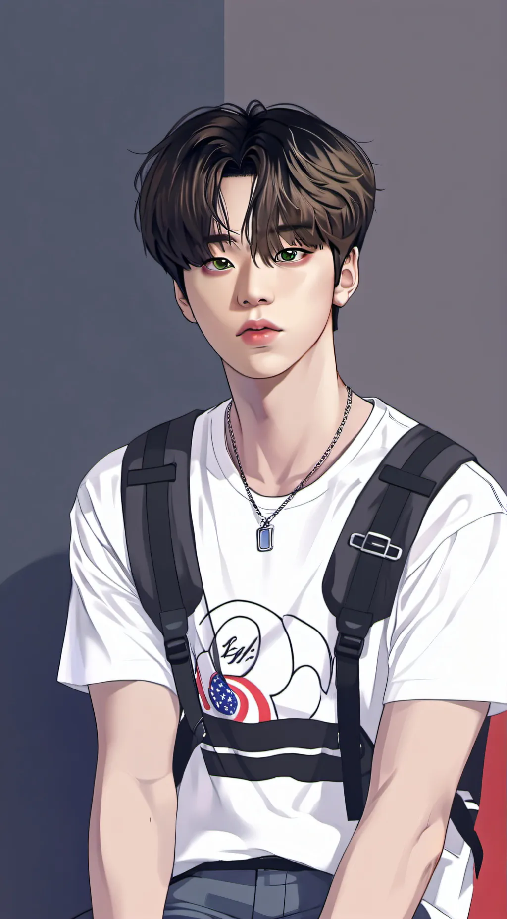 ai character: Jimin background