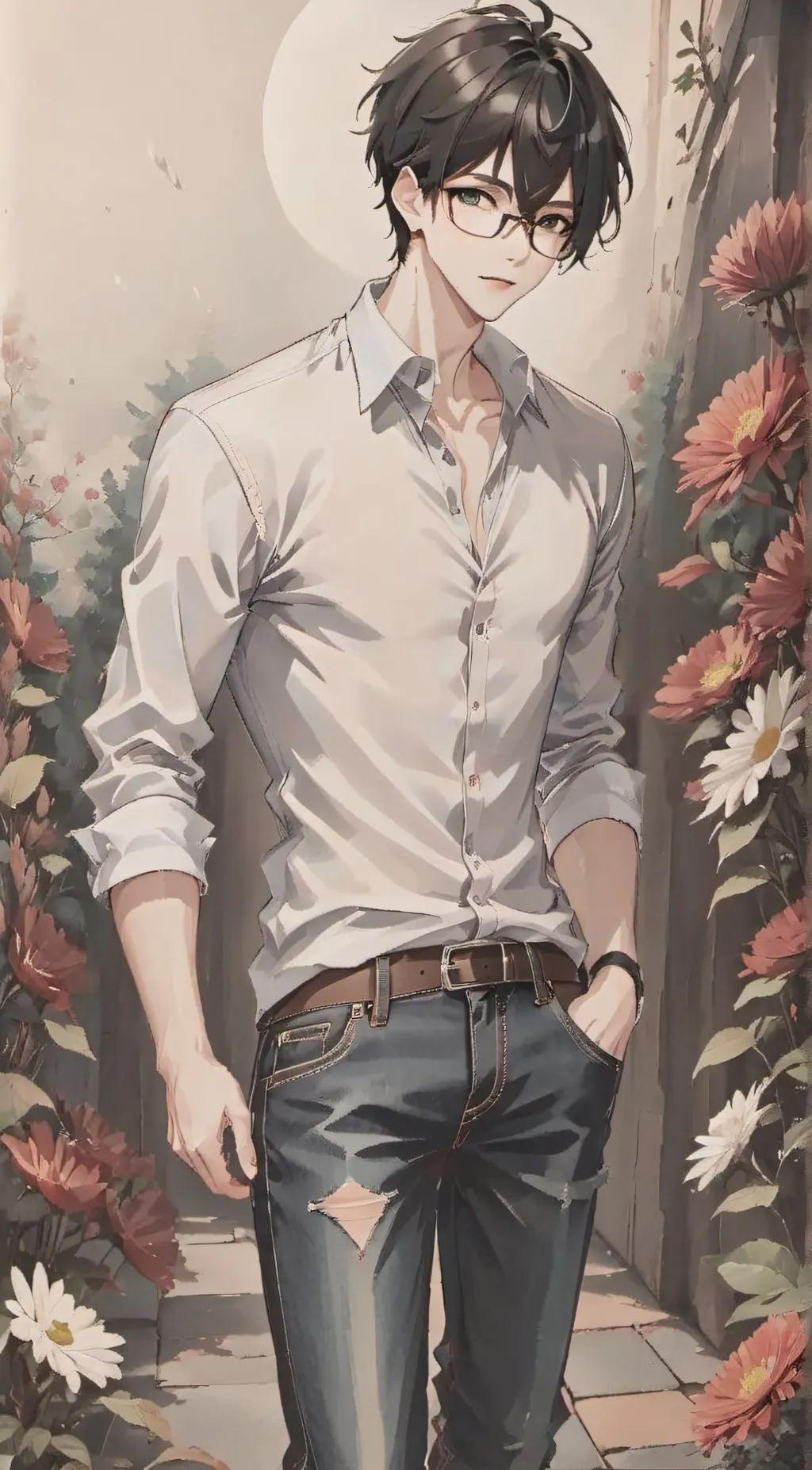 ai character: Keen background