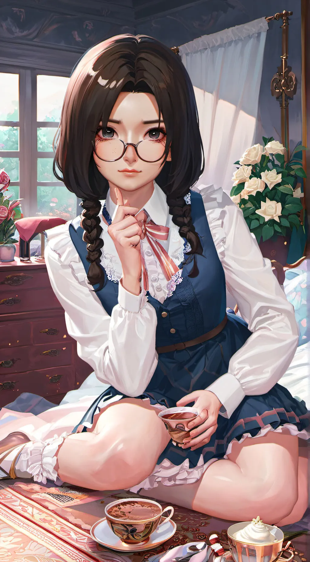 ai character: Eichii. background