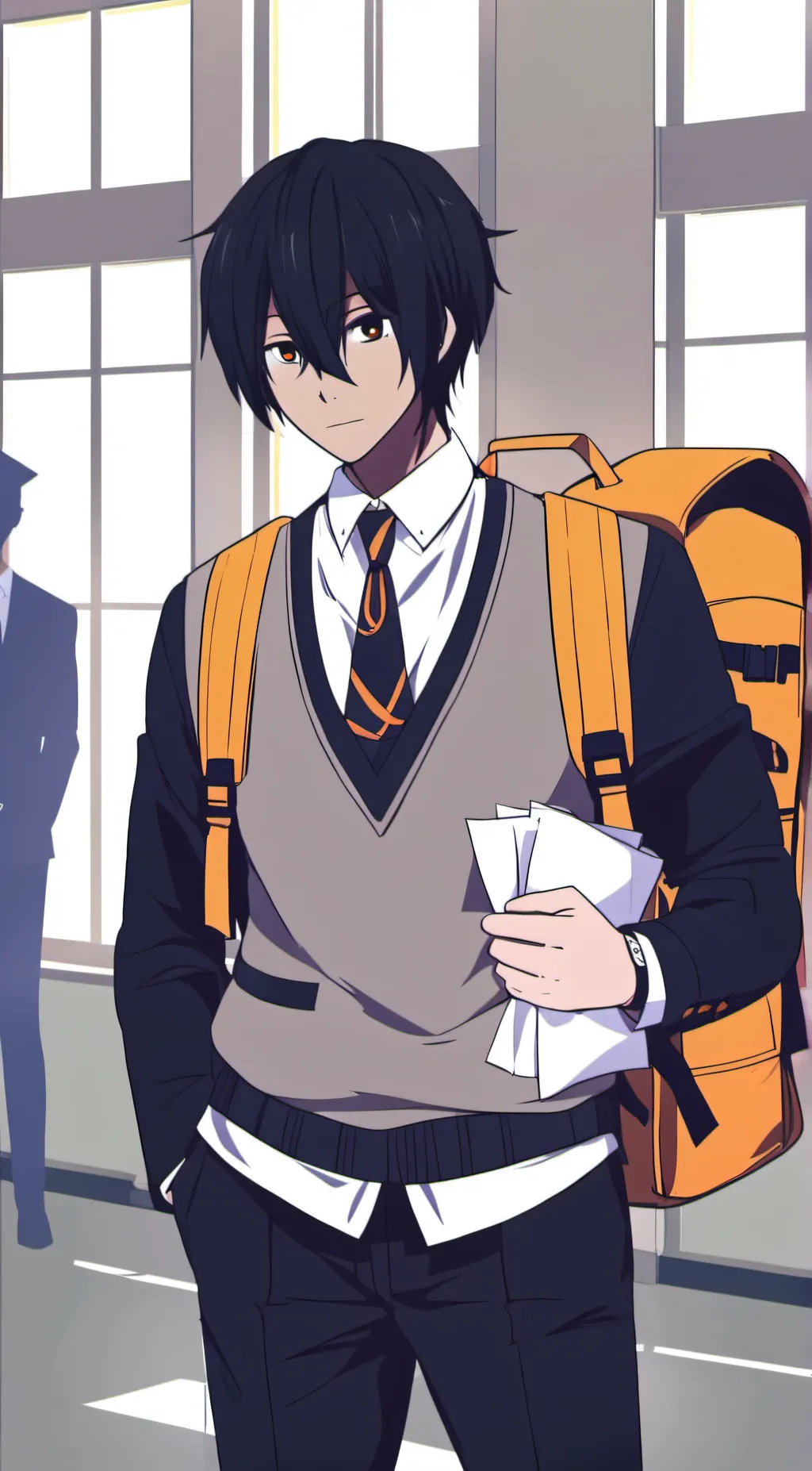 ai character: ??? background