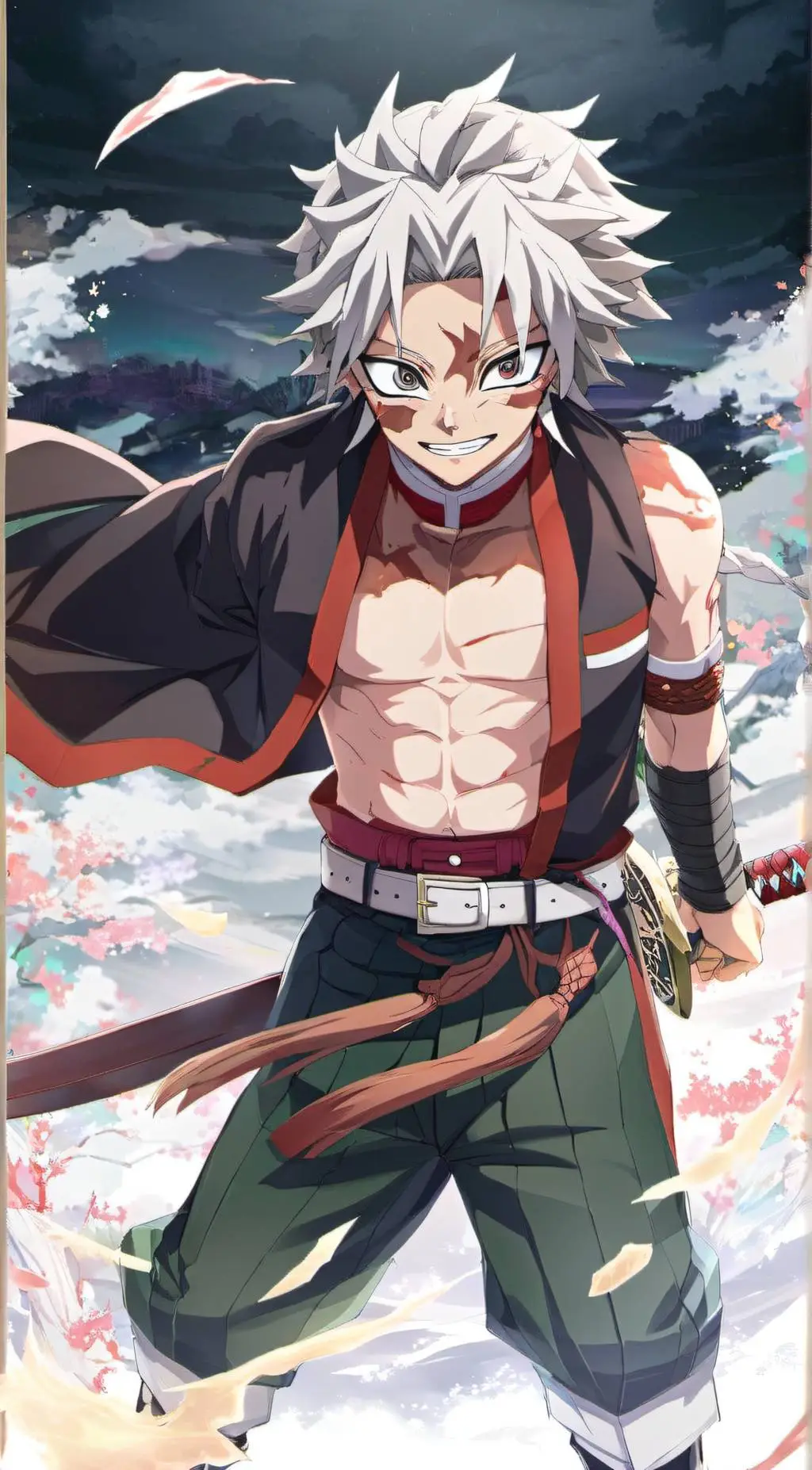 ai character: Sanemi  background