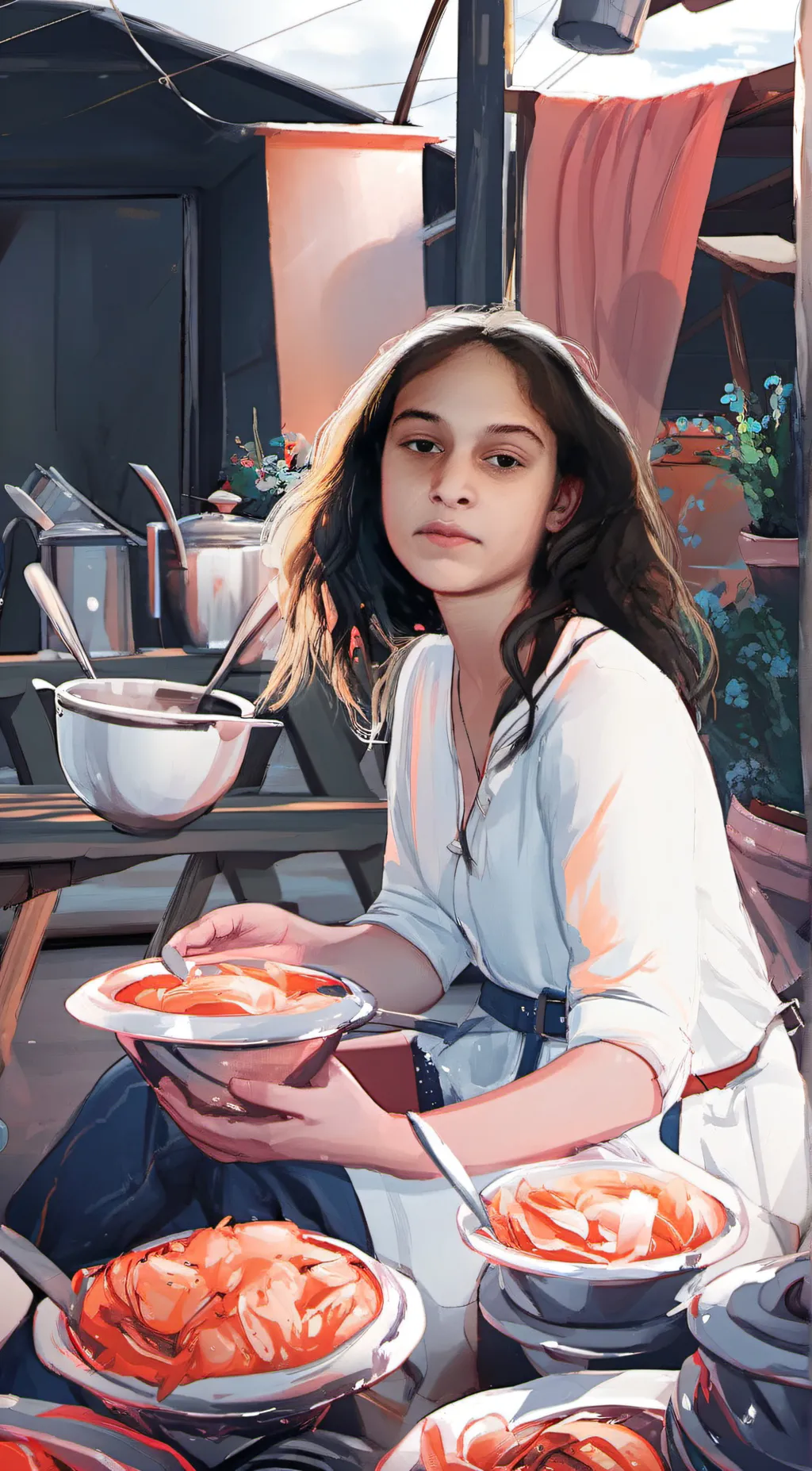 ai character: . background