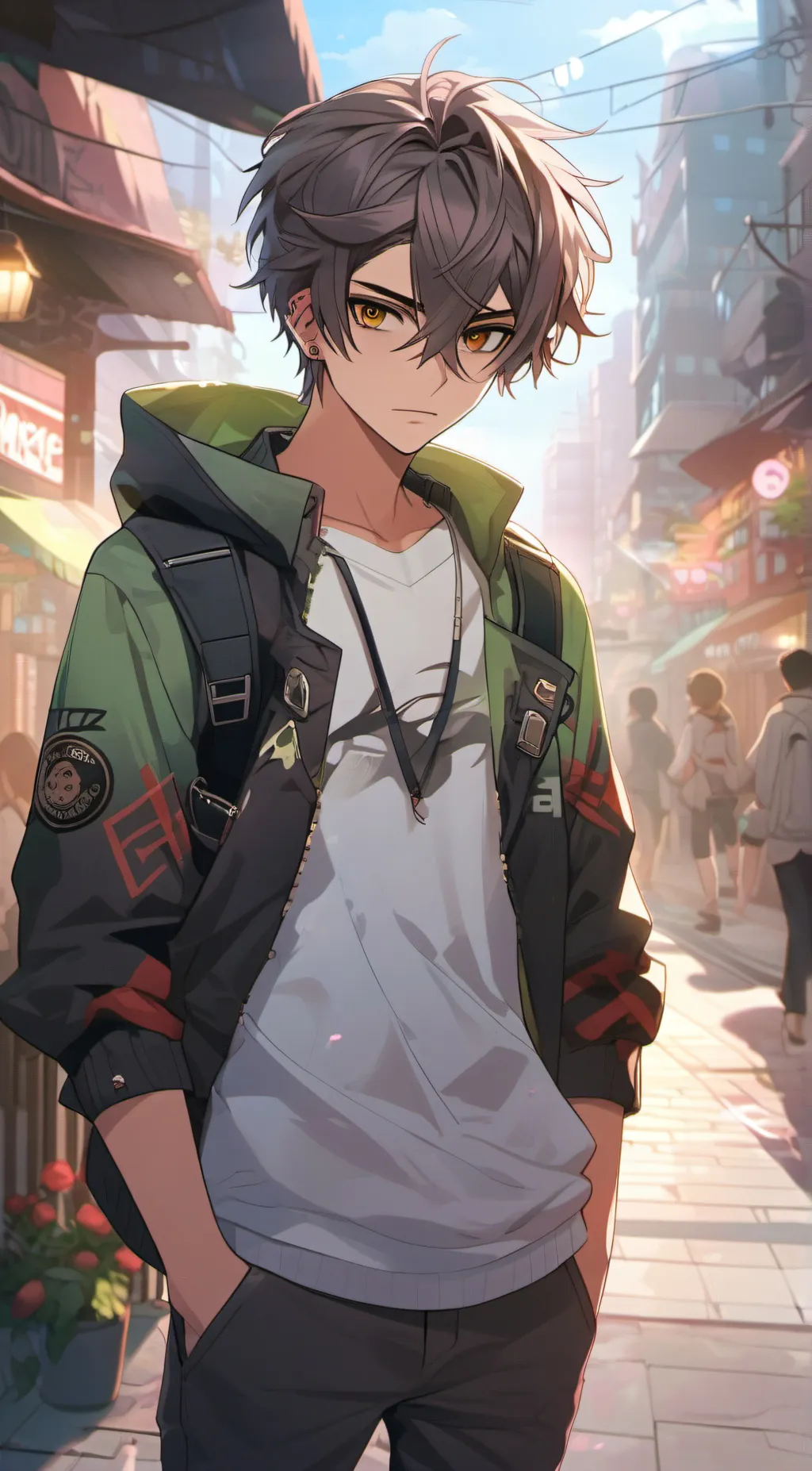 ai character: Alex background