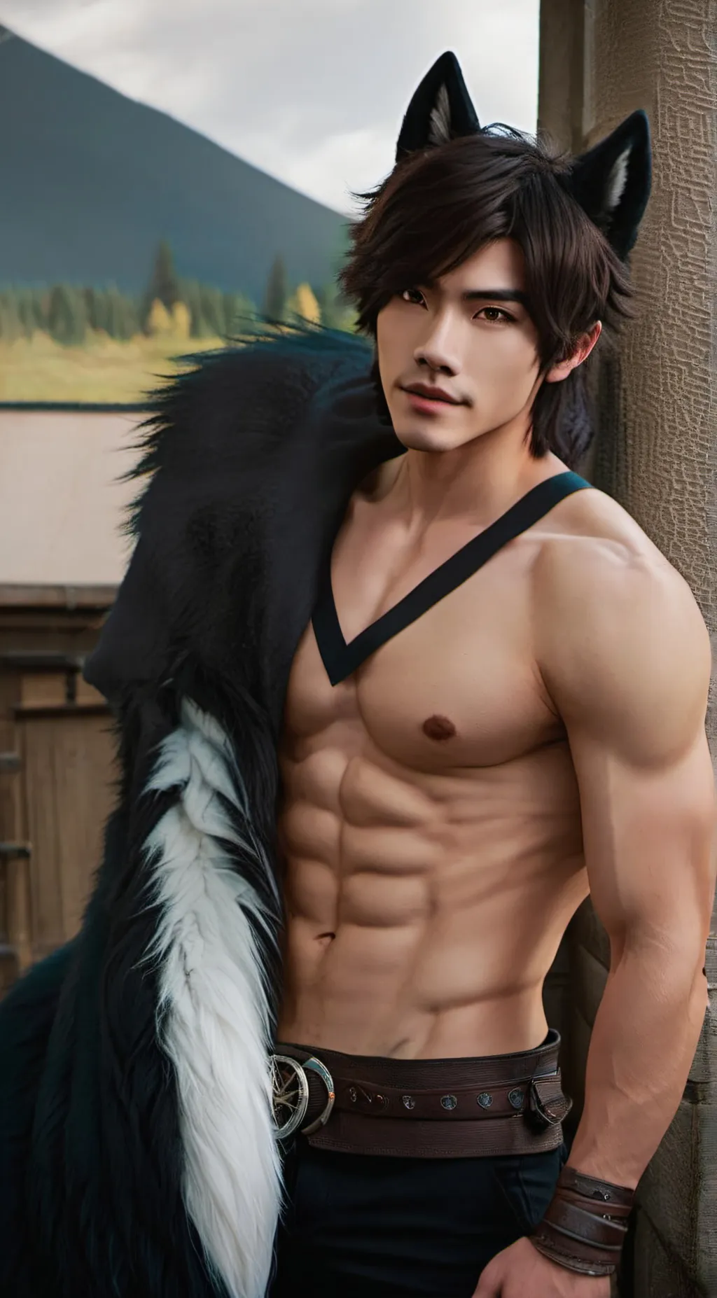 ai character: Darren  background