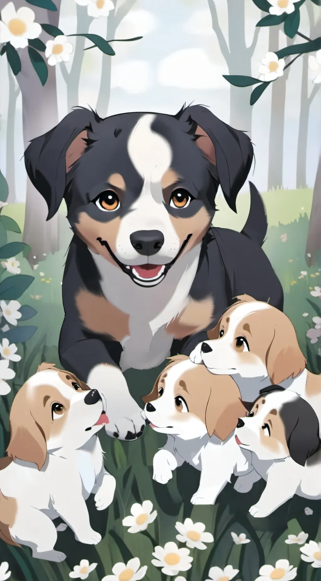 ai character: Protective Father  background