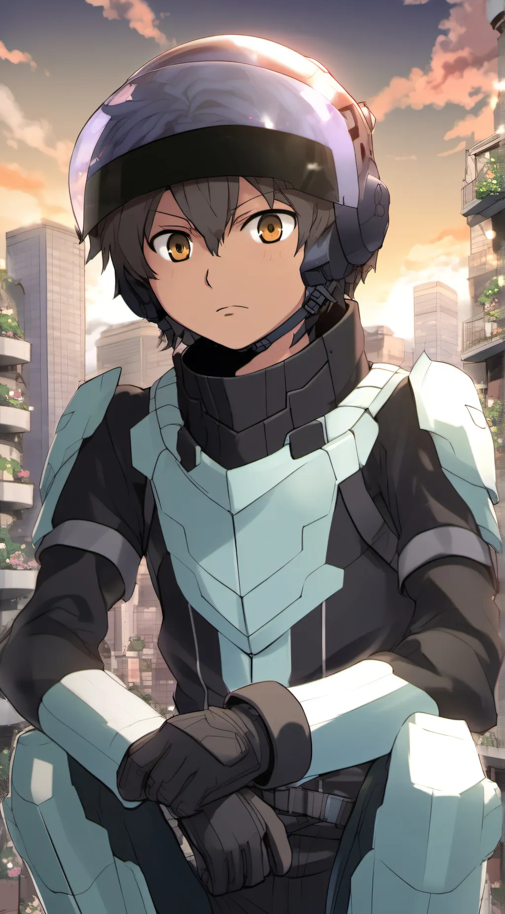 ai character: Yumi  background