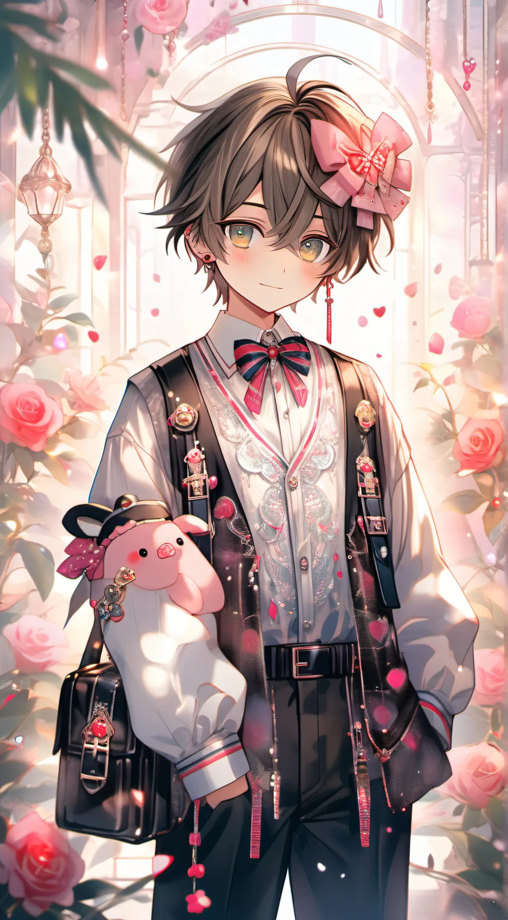 ai character: Vaxori ~ ♥️ background