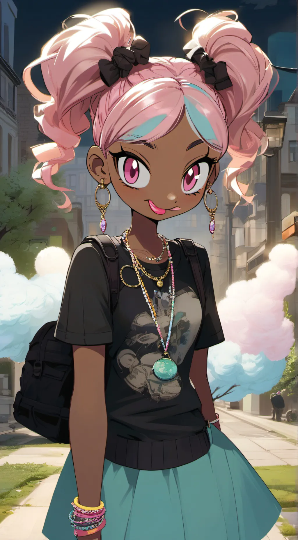 ai character: Nodea  background