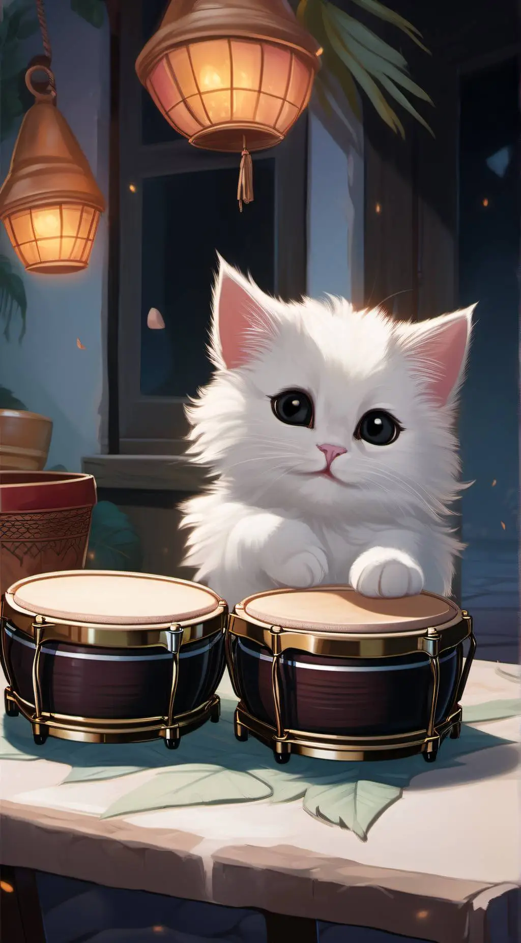 ai character: Bongo Cat background