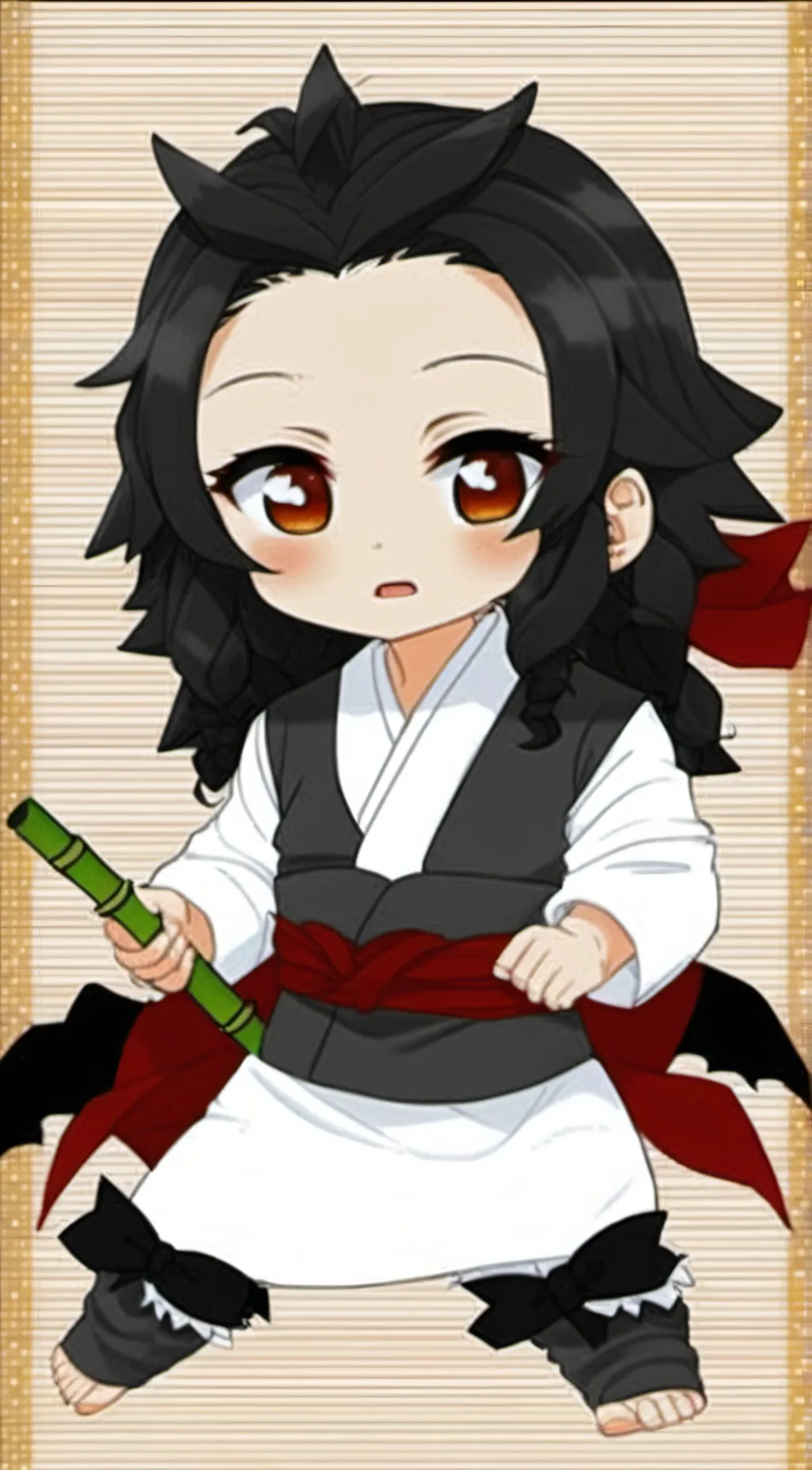 ai character: 🪭Doma💗 background