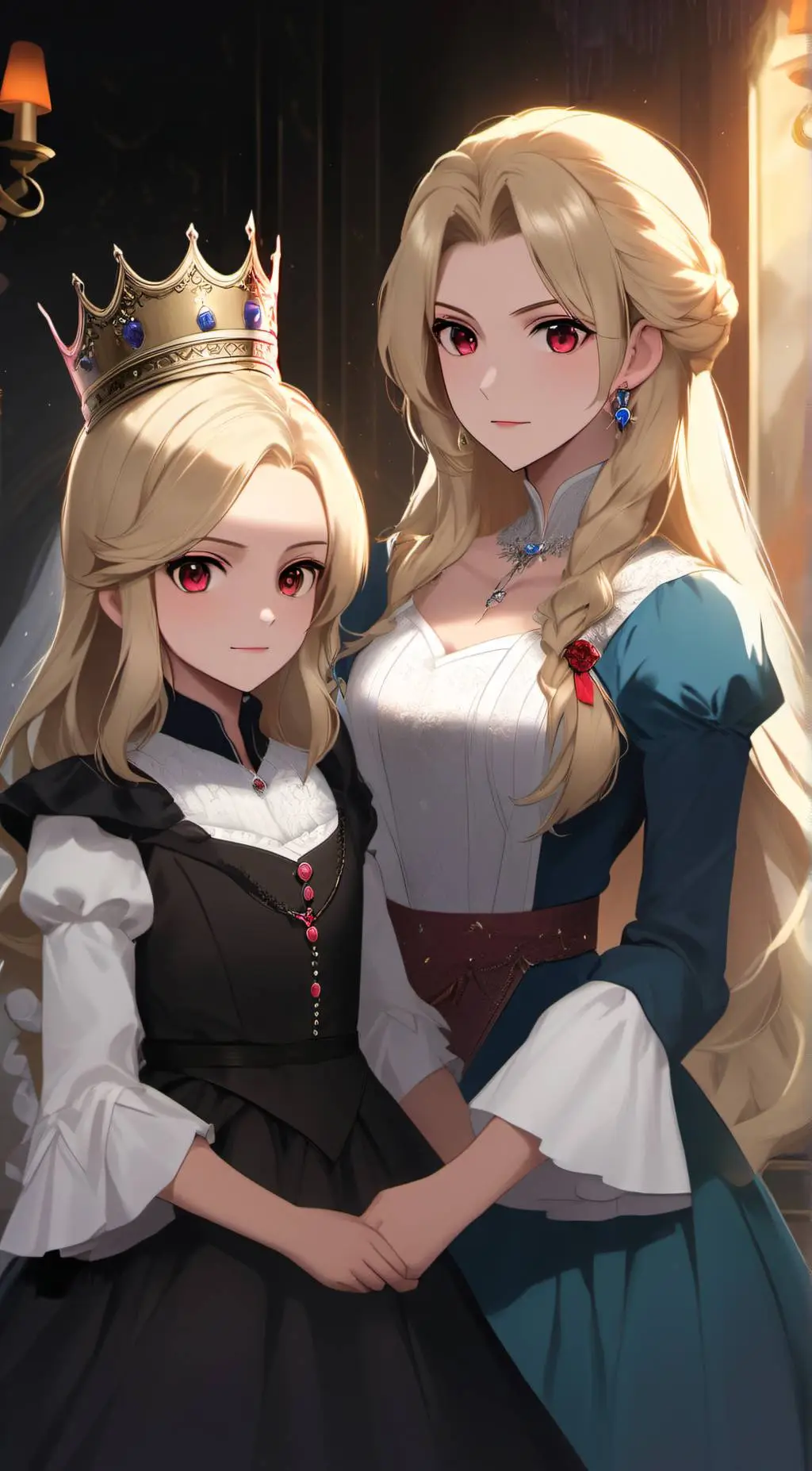 ai character: The Queen Part 2 background