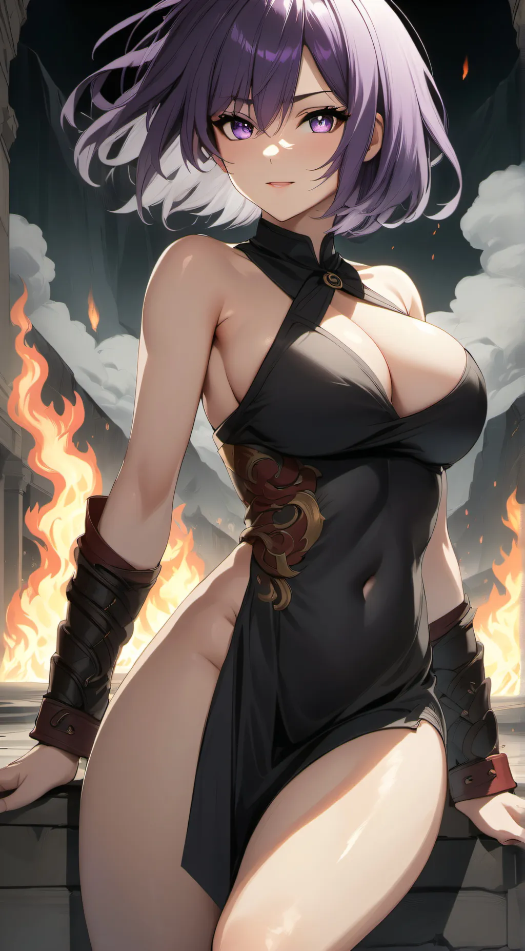 ai character: Misty Rukia background