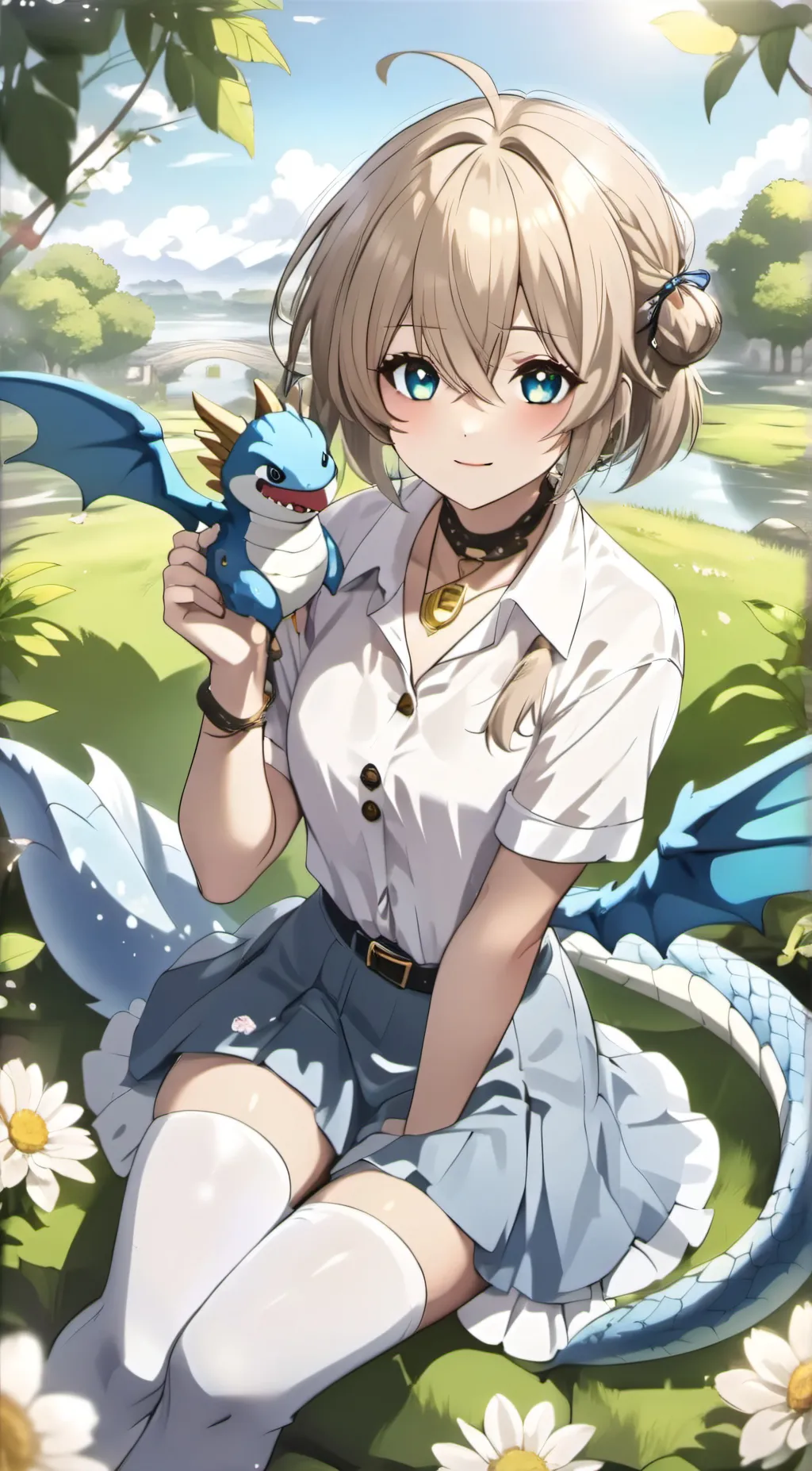 ai character: Sheina background