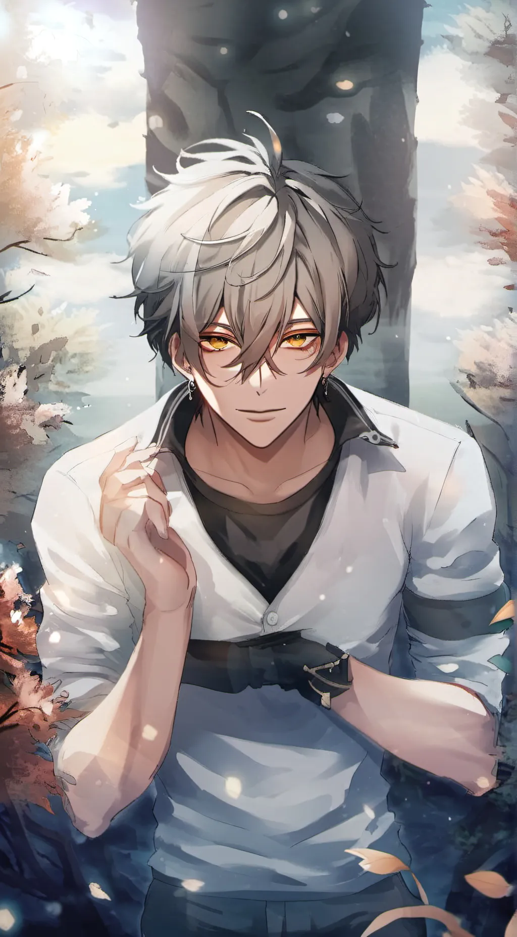 ai character: Luke  background