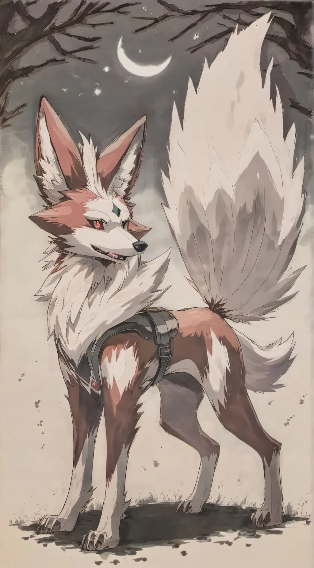 Talkie AI - Chat with Lycanroc (midnight