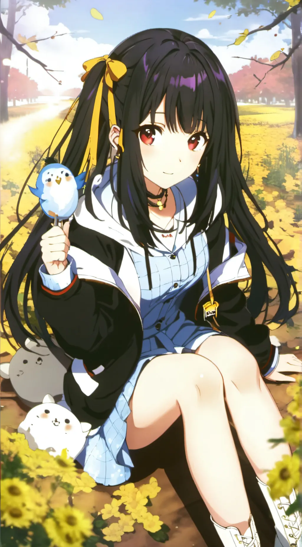 ai character: Story Teller FemV background